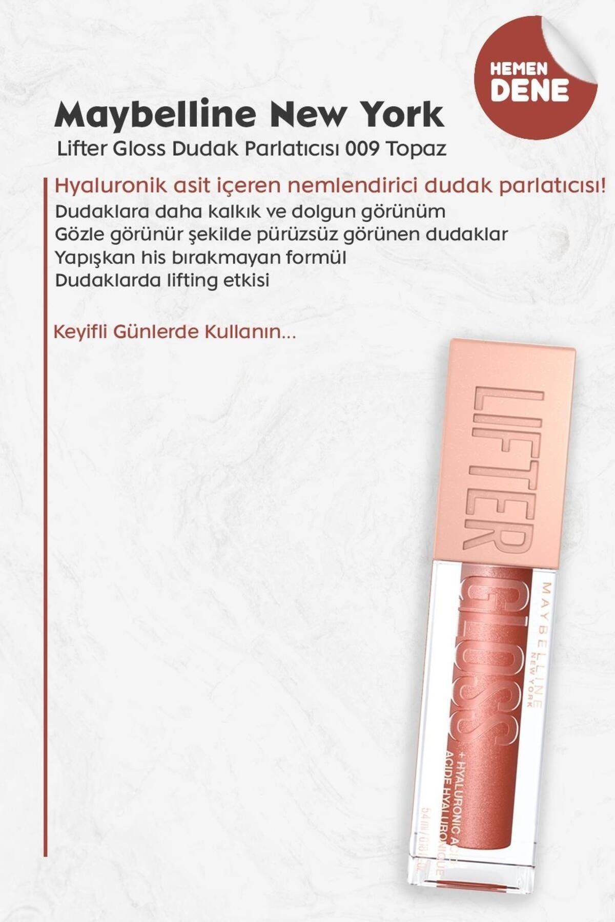 Lifter Gloss Lip Gloss 009 Topaz Maybelline New York