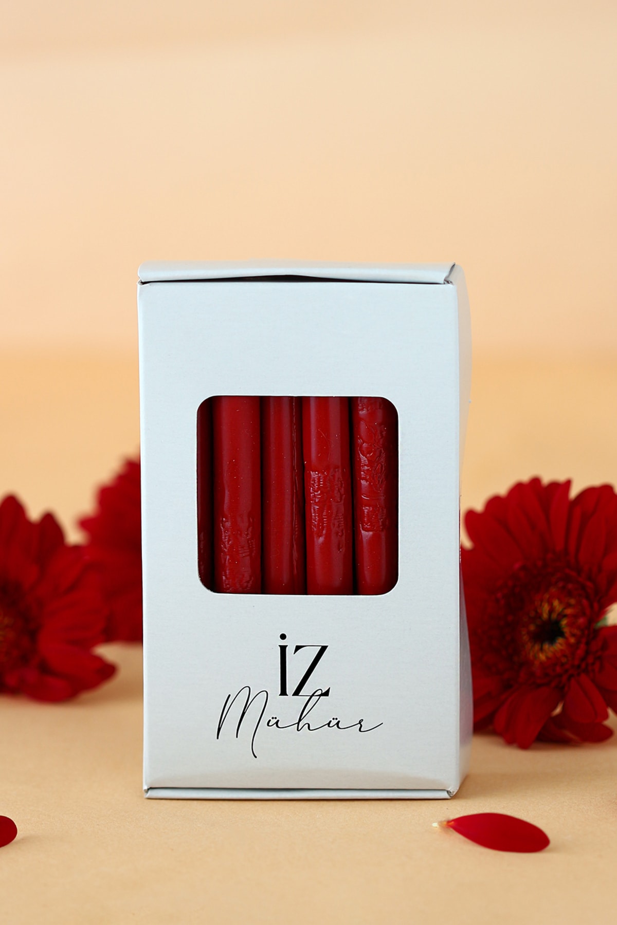 İzMühür Kırmızı Mühür Mumu (12 ÇUBUK)
