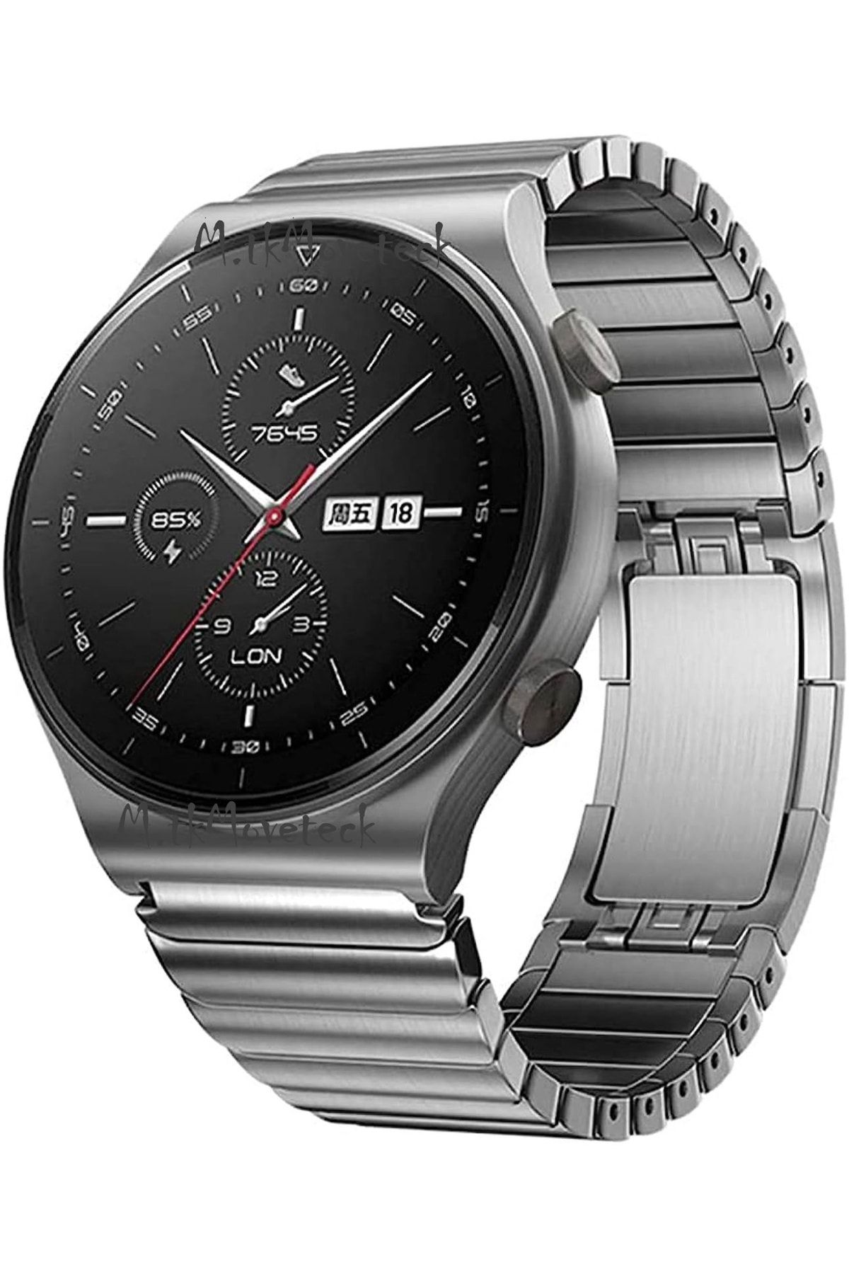m.tk moveteck Samsung Galaxy Watch 4 Watch 5 Pro Compatible Metal