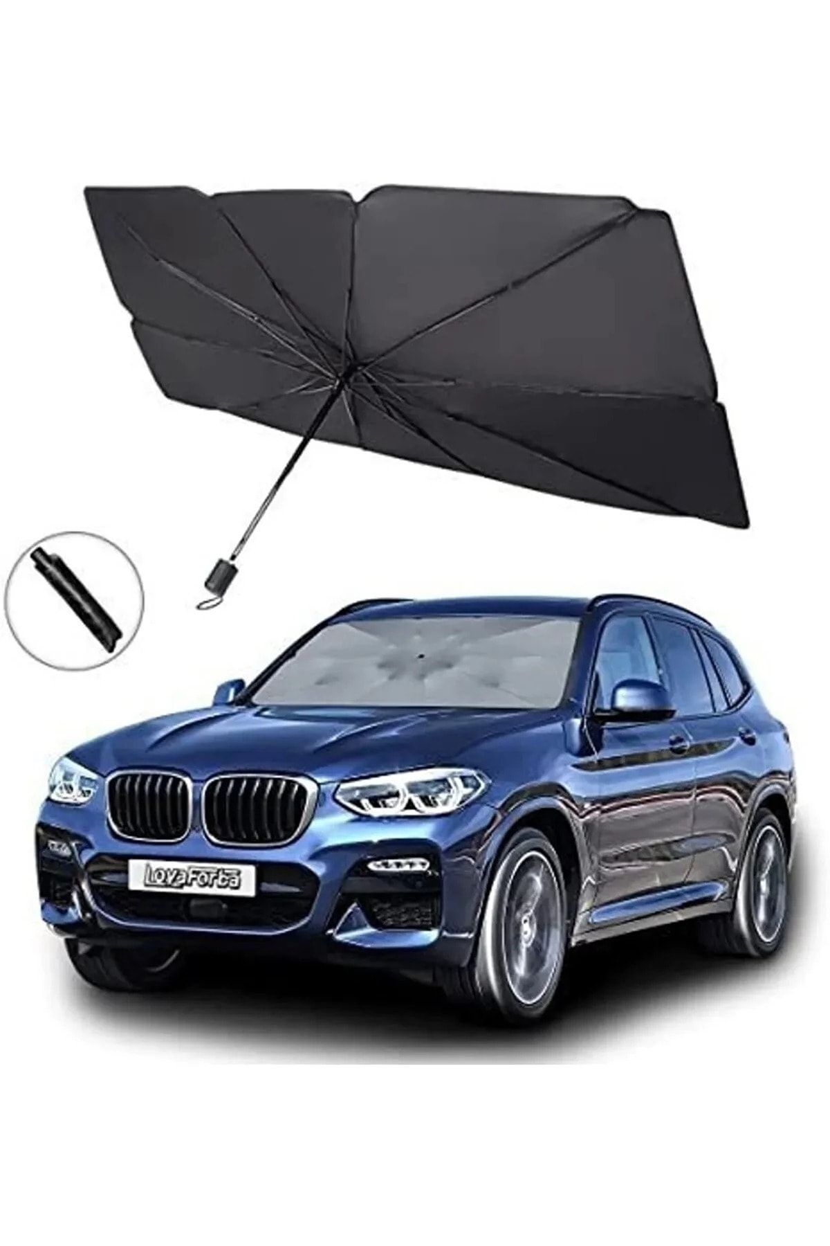 Universal-Opel Combo Car Front Window Sunshade Foldable Sunshade Umbrella Windshield Shade 2