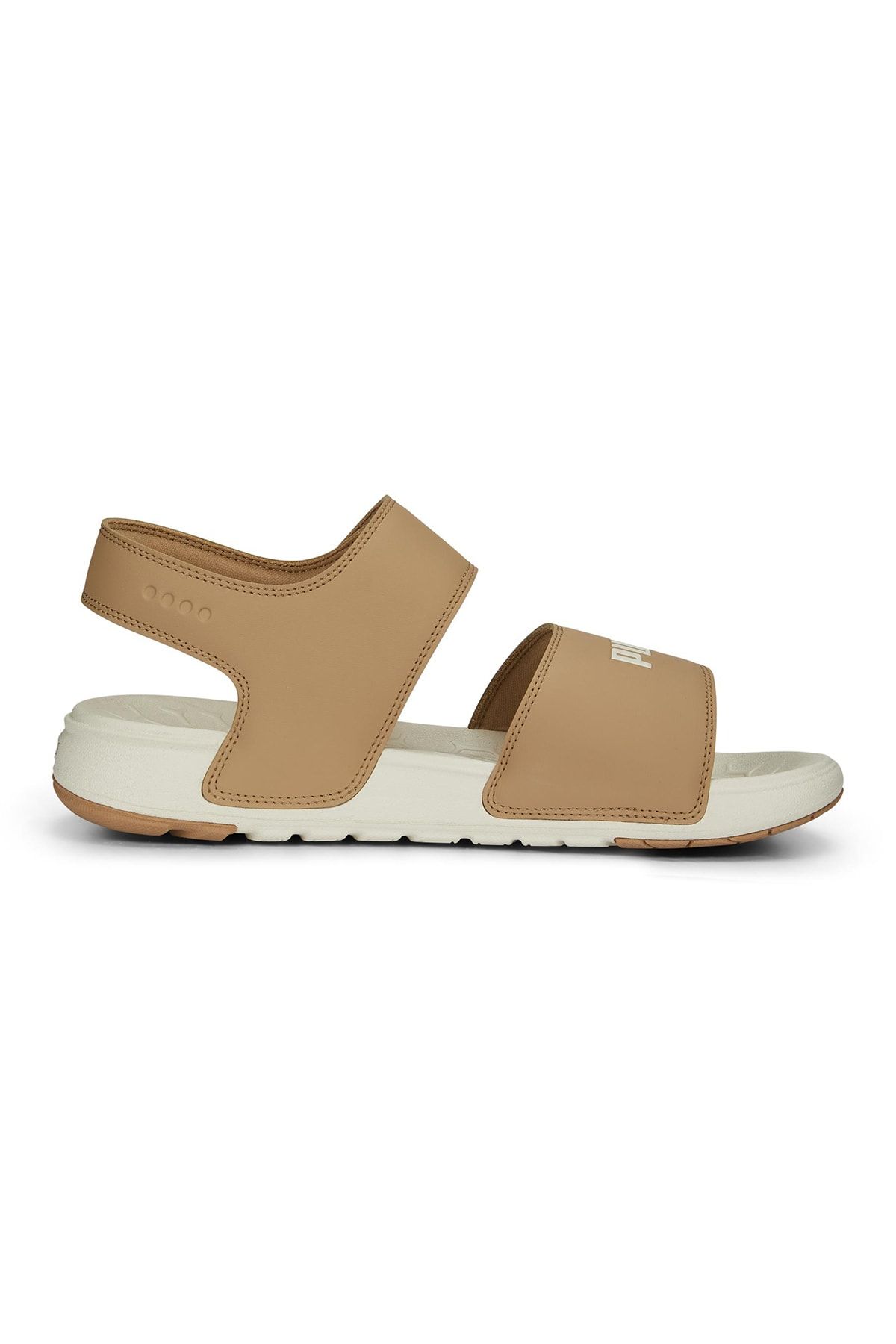 Puma brown deals leather slippers