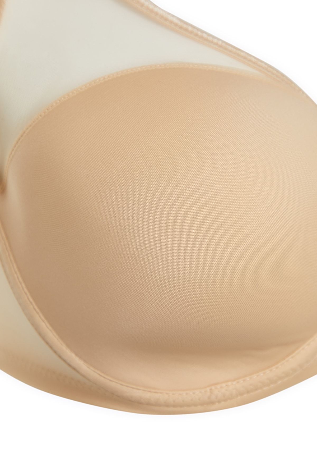 Trendyol Curve-Plus Size BH mit Raffung und Mesh-Details – festes Finish, bügelbar TBBAW23CW00004 7