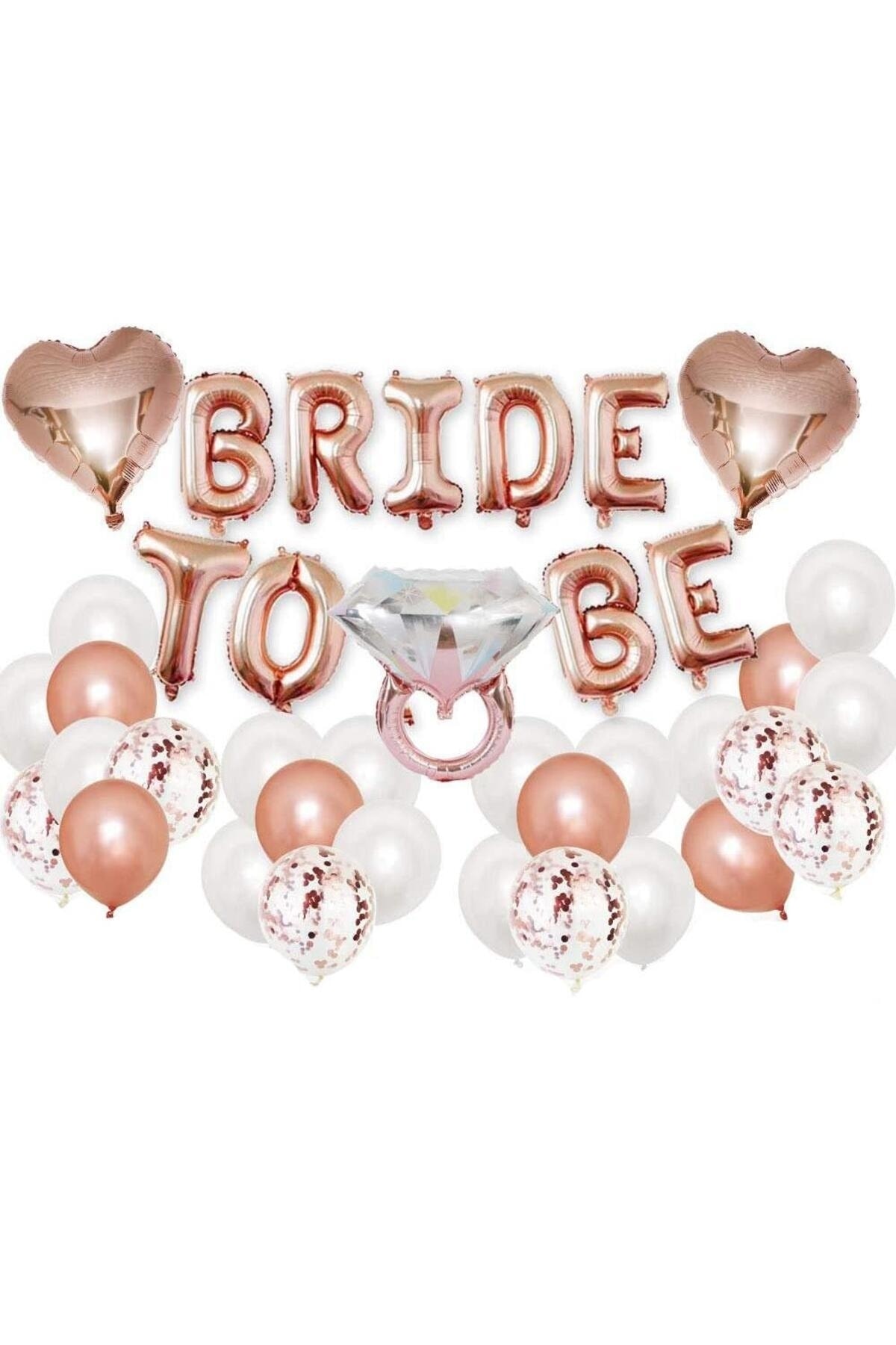 Patladı Gitti Bride To Be Bekarlığa Veda Parti Kutlama Seti 2