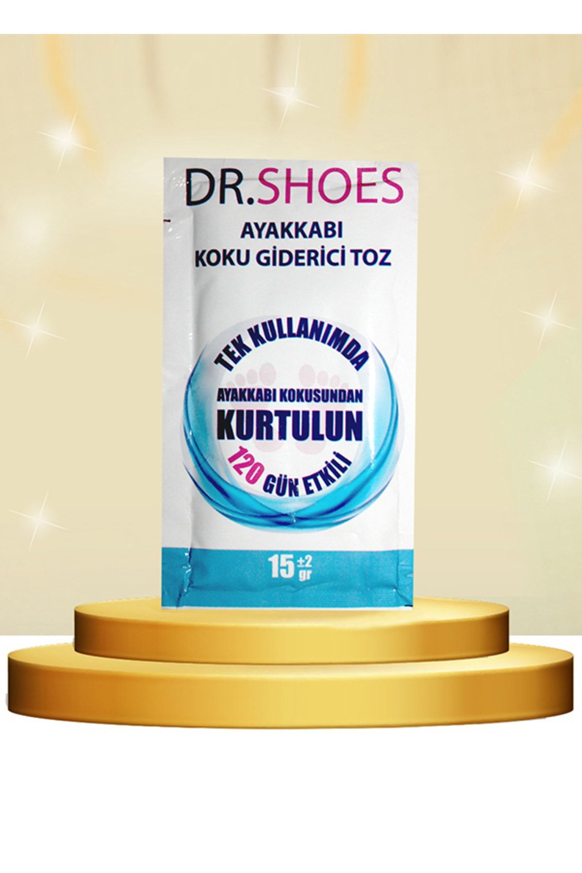 30 Pieces of Foot Odor Eliminer - پودر رفع بوی کفش موثر به مدت 120 روز. با کفش DR.SHOES به بوی پا پایان دهید DR. SHOES