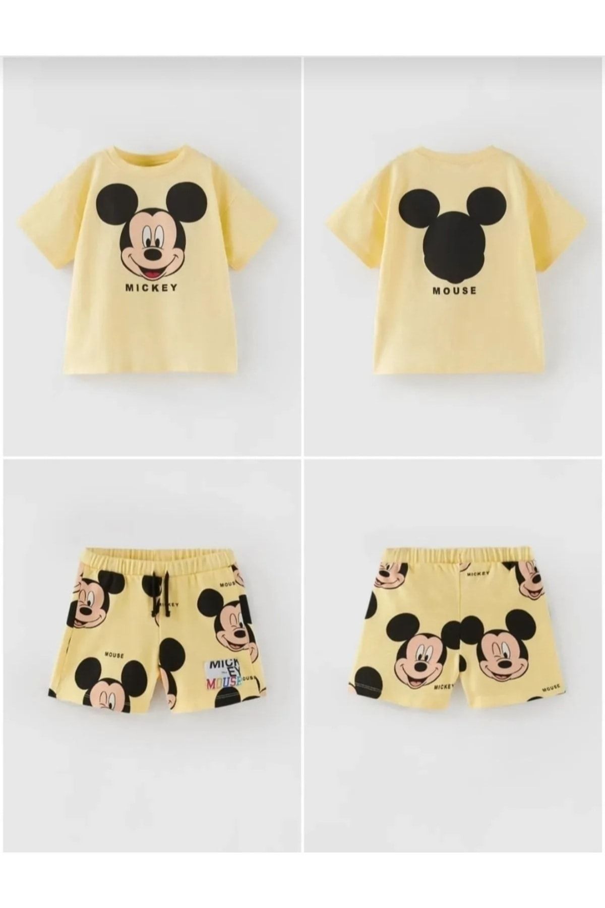 Mickey shorts zara on sale