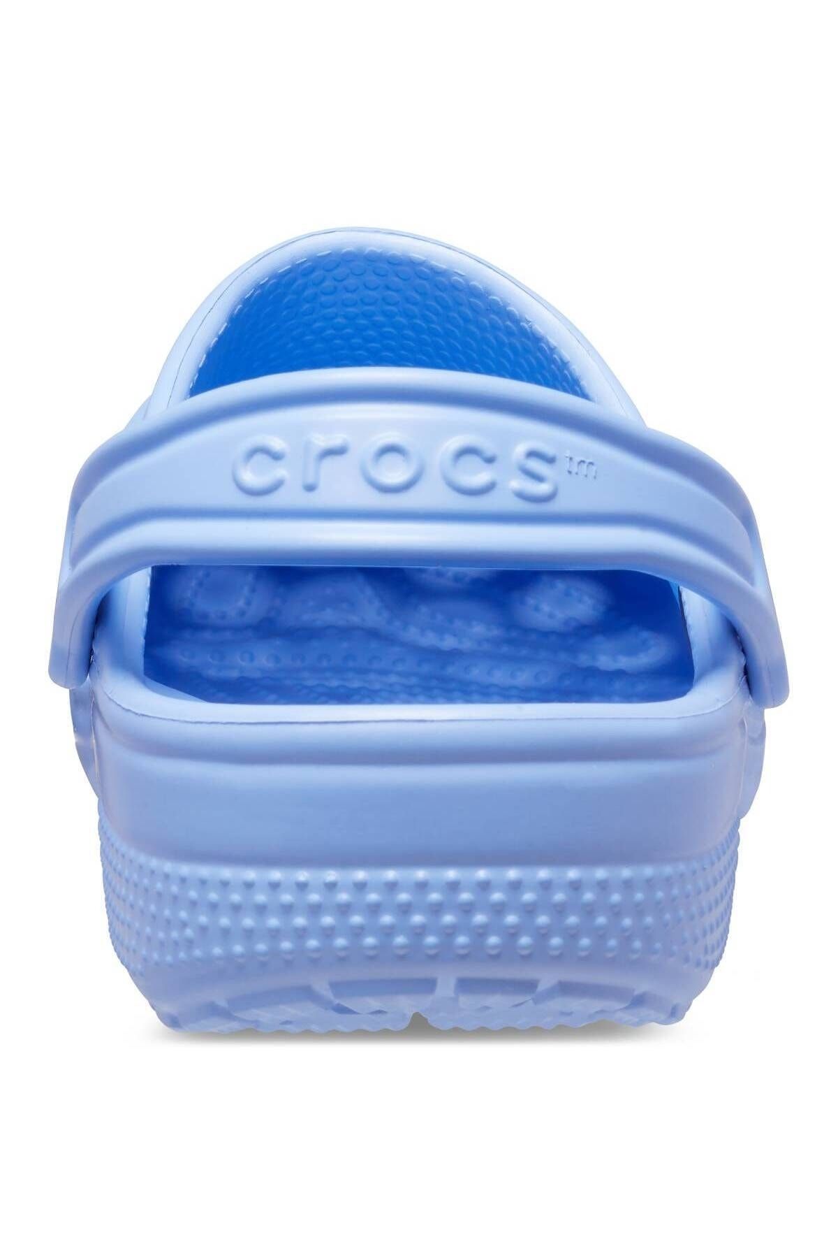 Crocs 206991-5Q6 Classic Clog Kids Moon Jelly Slipper کودکان