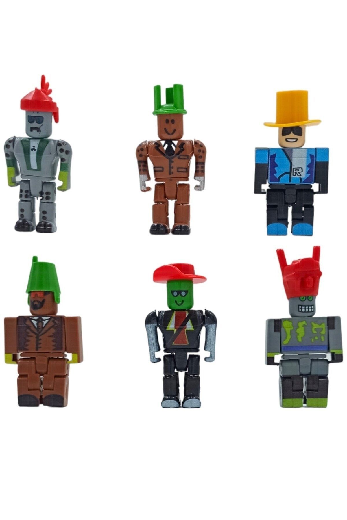 PopŞeker-Toy Roblox Figures Legends of Roblox Set of 6 Characters with Accessories 2