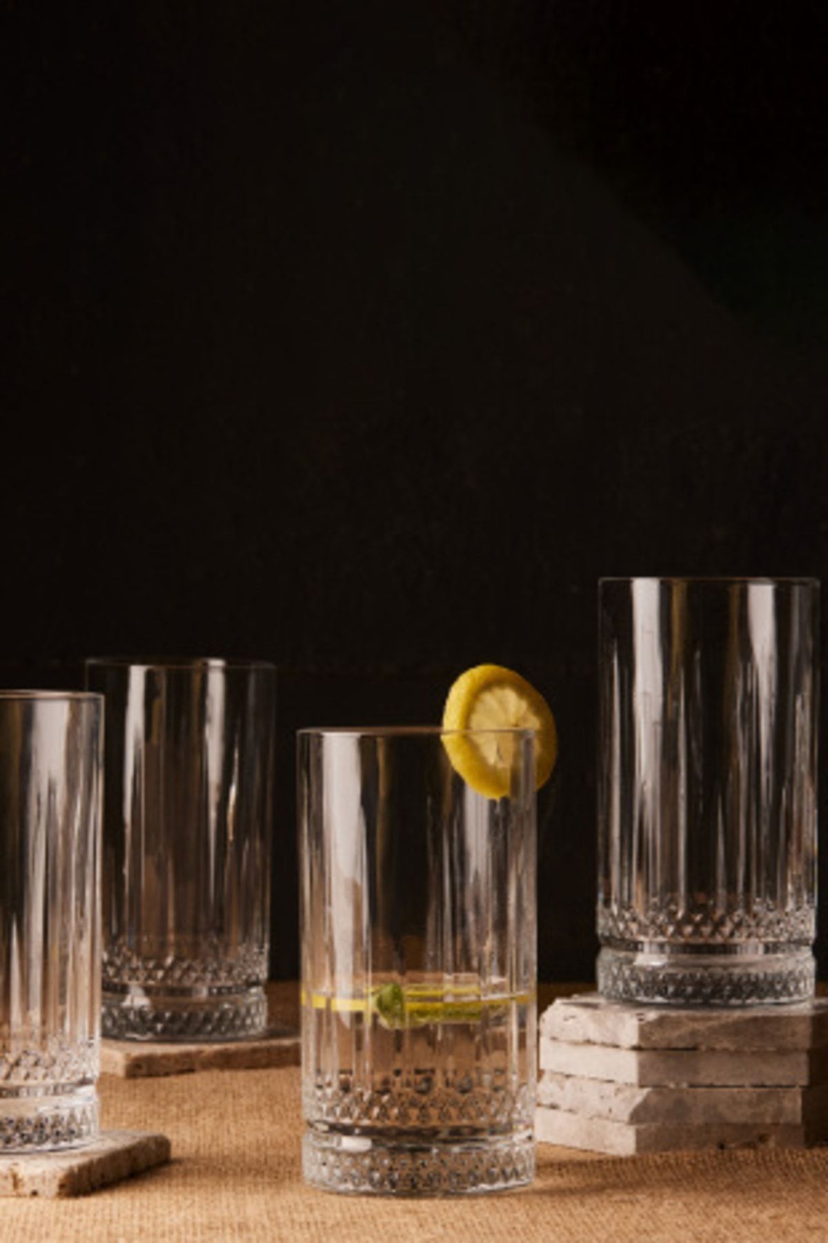 ست 8 عددی لیوان شیشه‌ای پروتی Perotti