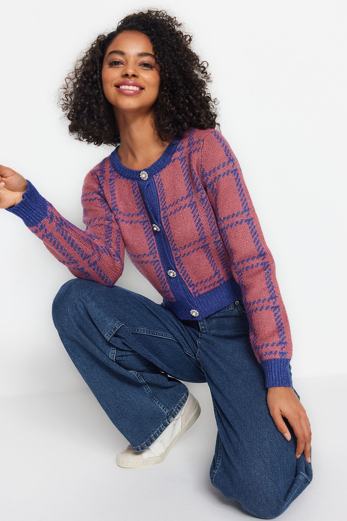 Trendyol Collection Cardigan Orange Regular fit Trendyol