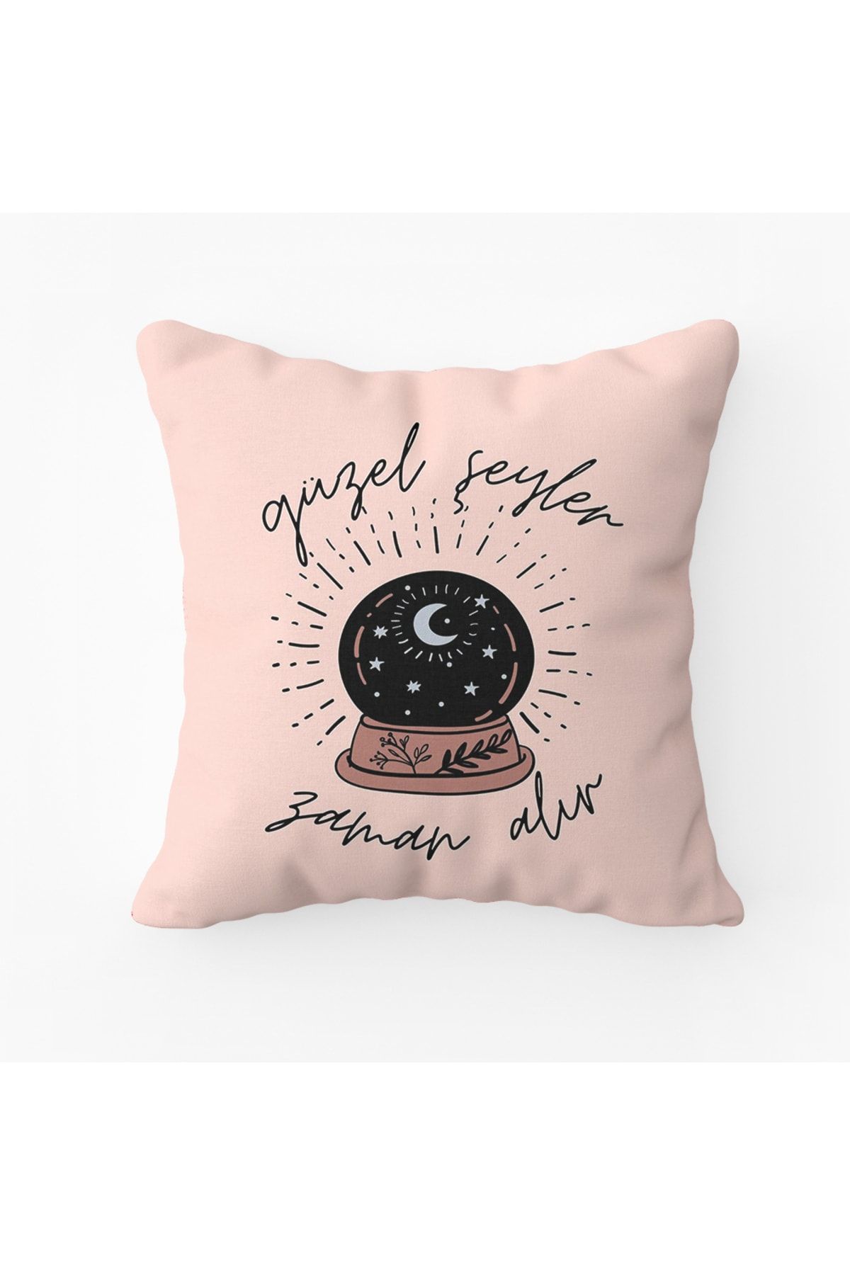 Puffbutik Good Things Take Time Pillow Trendyol