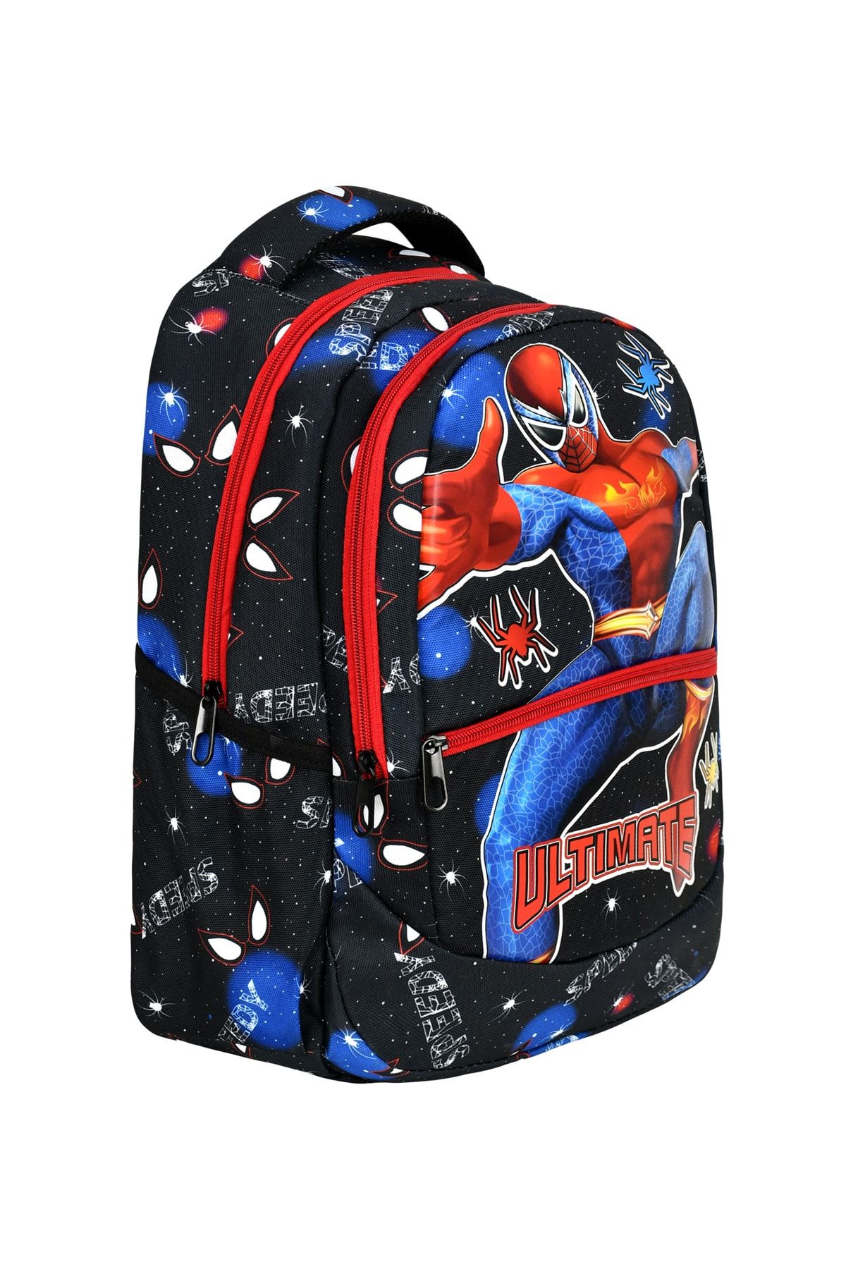 antaland Black Primary School Spiderman Patterned Primary School
