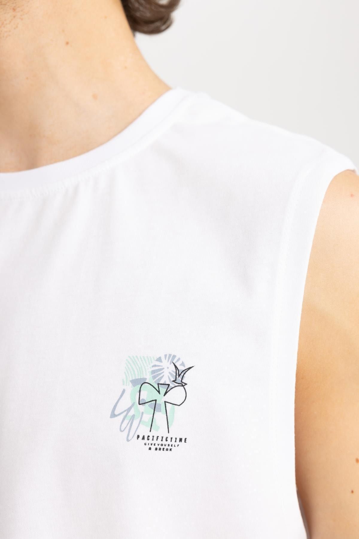 DeFacto-Regular Fit Basic Crew Neck Premium Undershirt 5