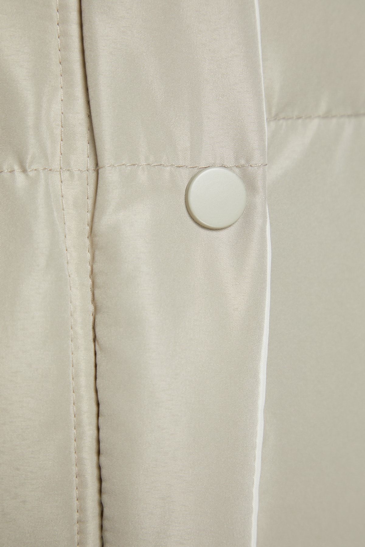 Trendyol Collection-Doppelseitiger, wasserabweisender, langer Nerzsteinmantel mit Kapuze – TWOAW23MO00052 7