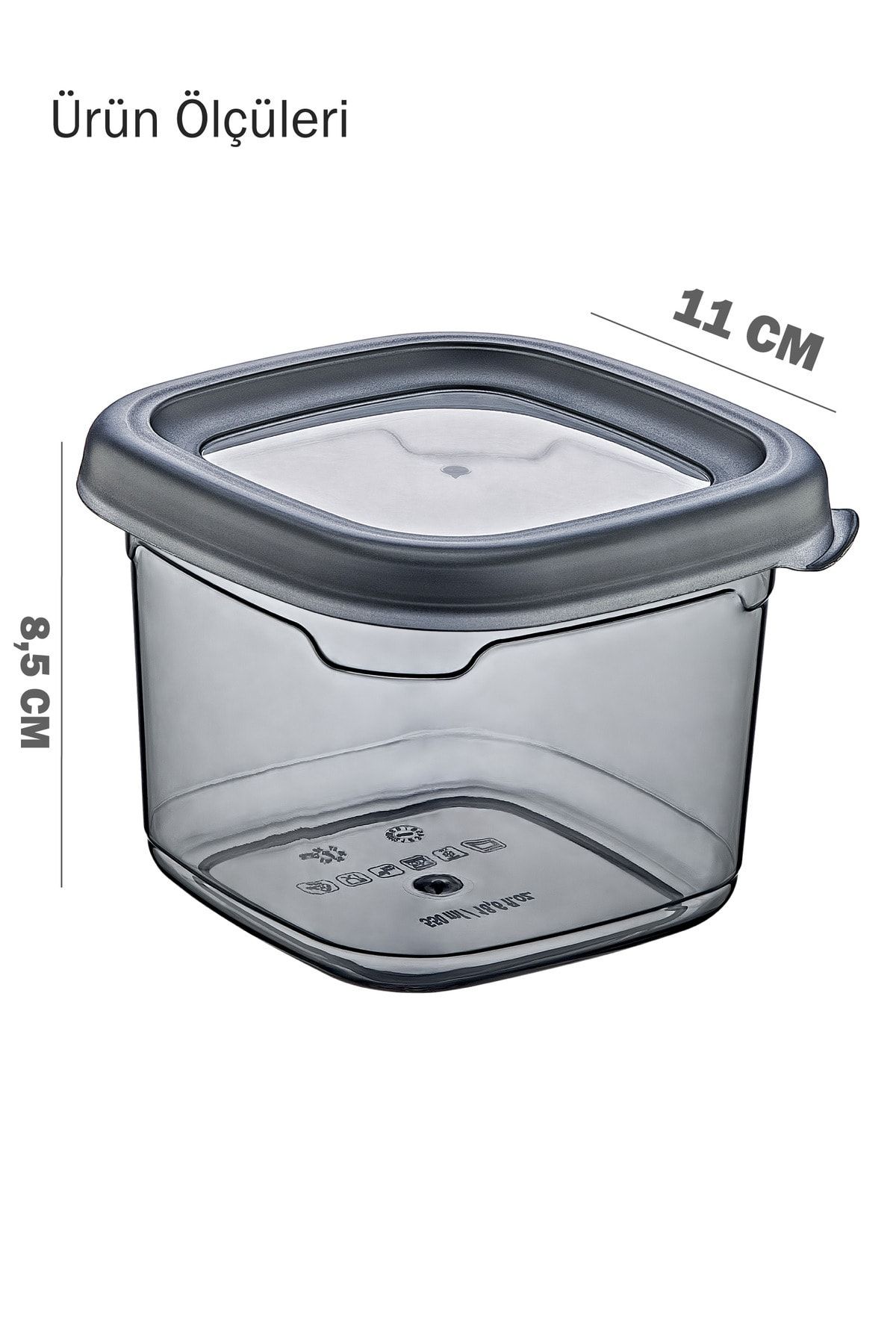 GRİMOR Life-24 Pieces Spice Rack Pulses Storage Container with Leak Proof Label 550 ml - Deep Freezer and Microwave 3