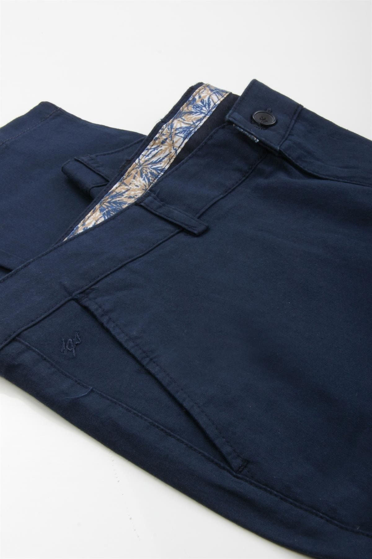 شلوار آبی مردانه STD NAVY اورجینال İgs