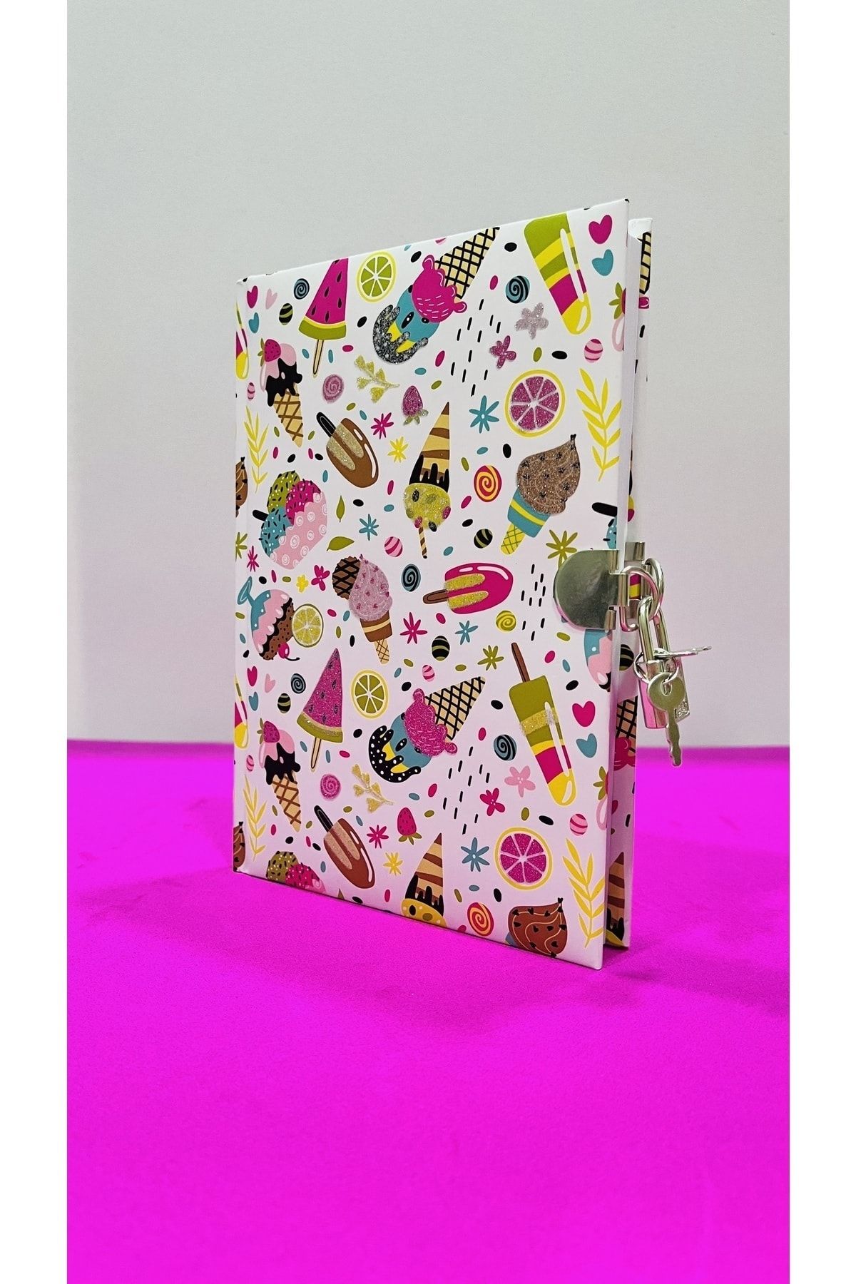 karinabest-The Cuttest Diaries Memory Book Locked Diary Memory Book Hard Cover A5 Lined Notebook 2