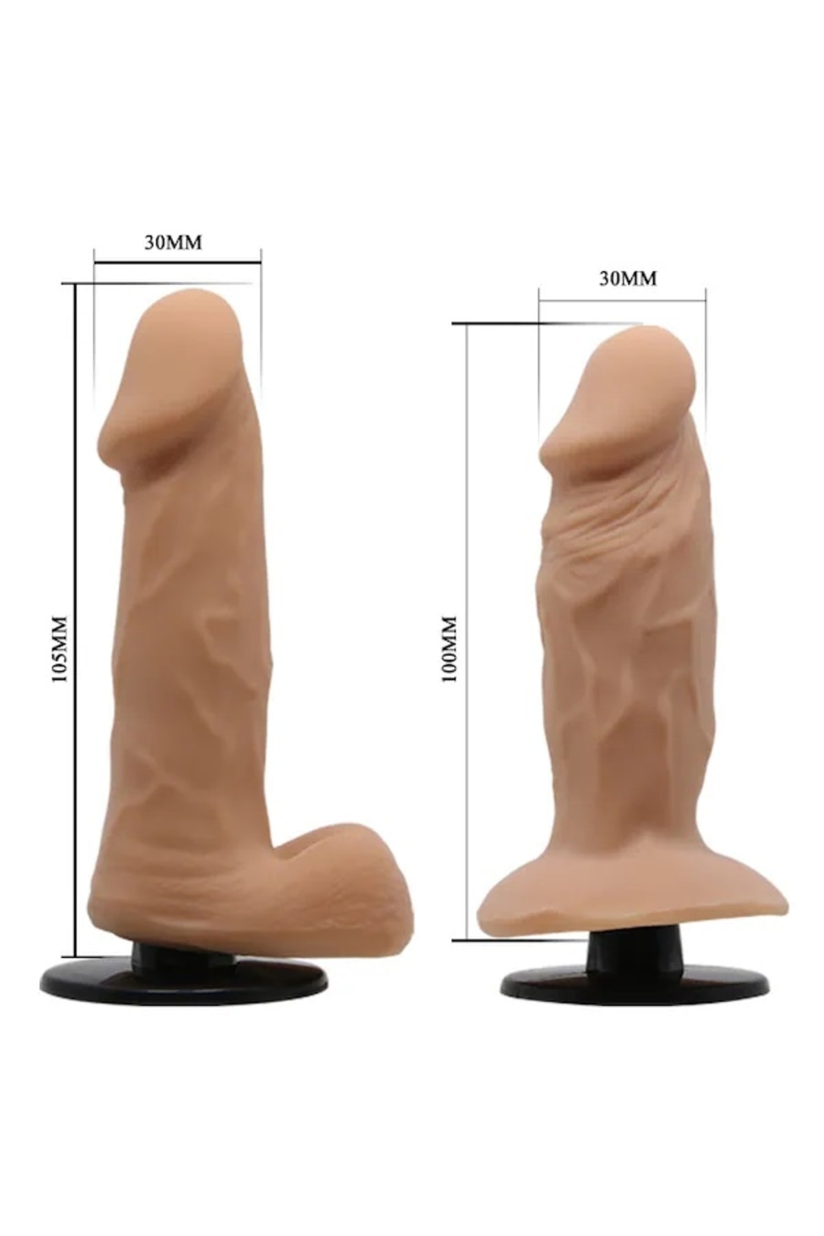 Hızlıexpress Çift Taraflı Ikili Belden Bağlamalı Realistik Anal Plug Ve Dildo Penis 6