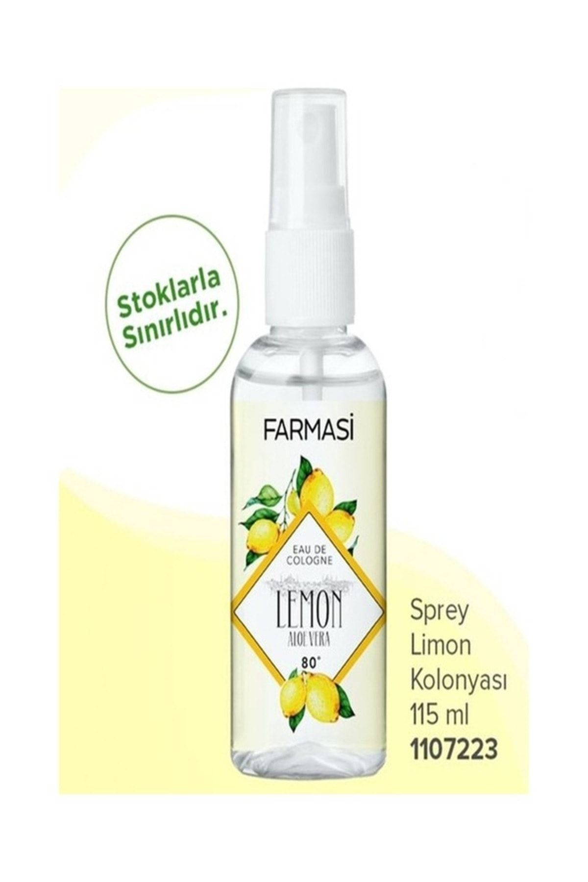 اسپری ادکلن لیمو 80-115 میلی لیتر Farmasi