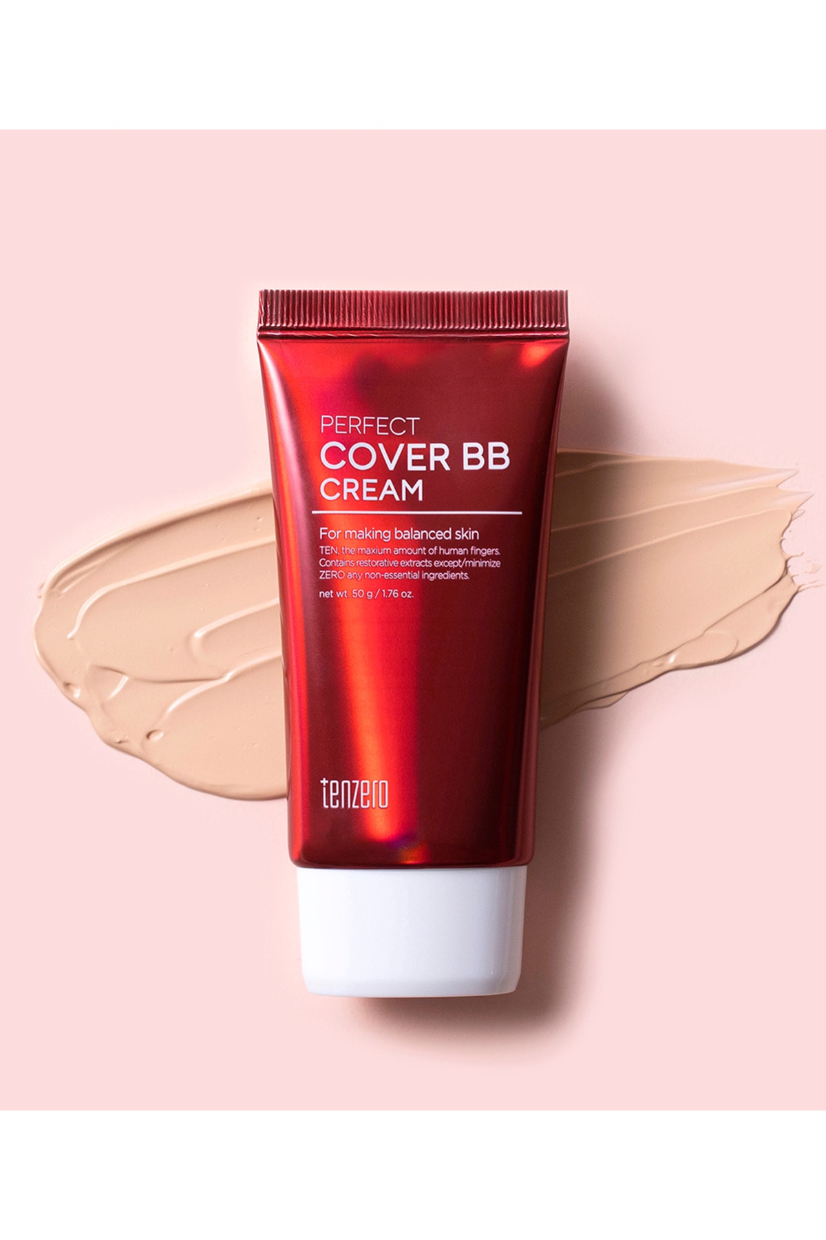 TENZERO Perfect Cover Bb Krem Kapatıcı Ve Koruyucu Yatıştırıcı 50gr