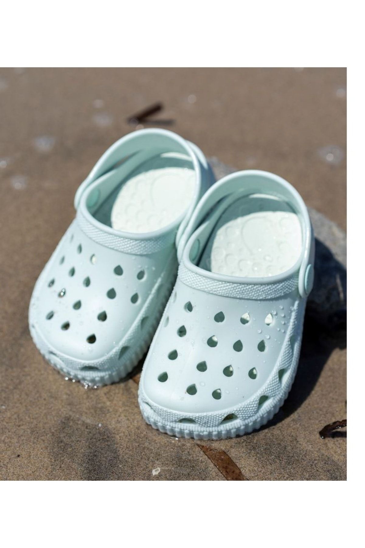 صندل سبز دخترانه و پسرانه بچگانه Sunmc ta Mint Open thol Color Sandals Slipper IGOR