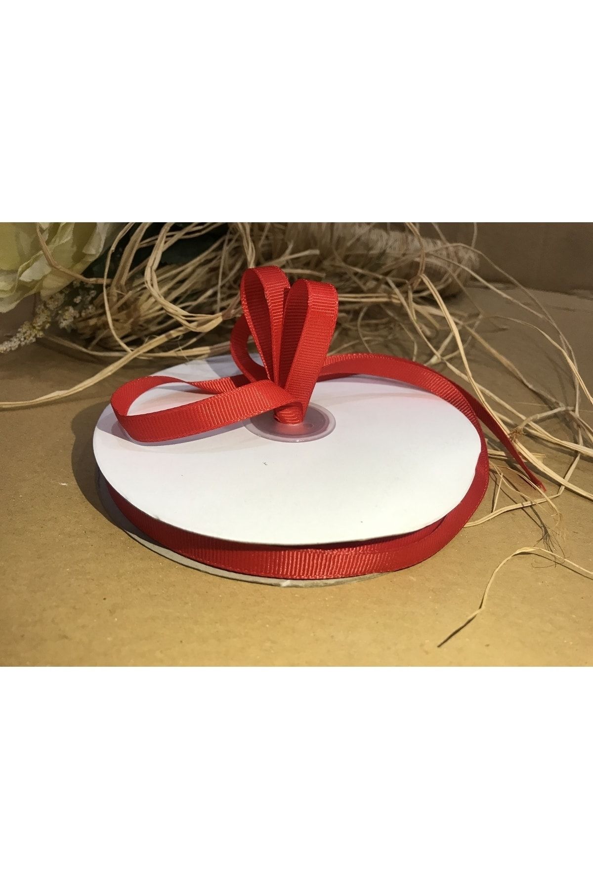 Deniz Party Store Grosgrain Ribbon RED 1 Cm 50 Yards 45 Meters