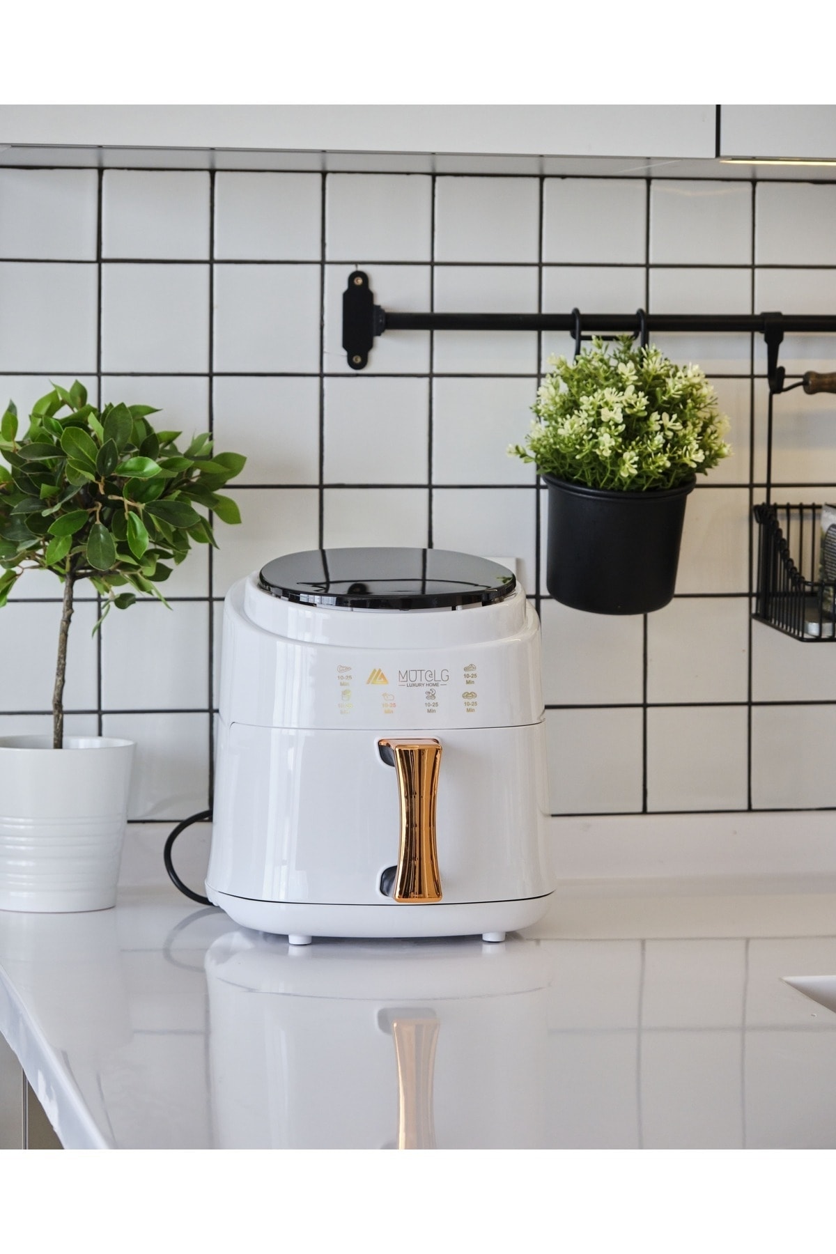 Mutolg Airfryer 6 Litre 1400w Akıllı Yağsız Hava Fritözü ( Türkiye Garantili)