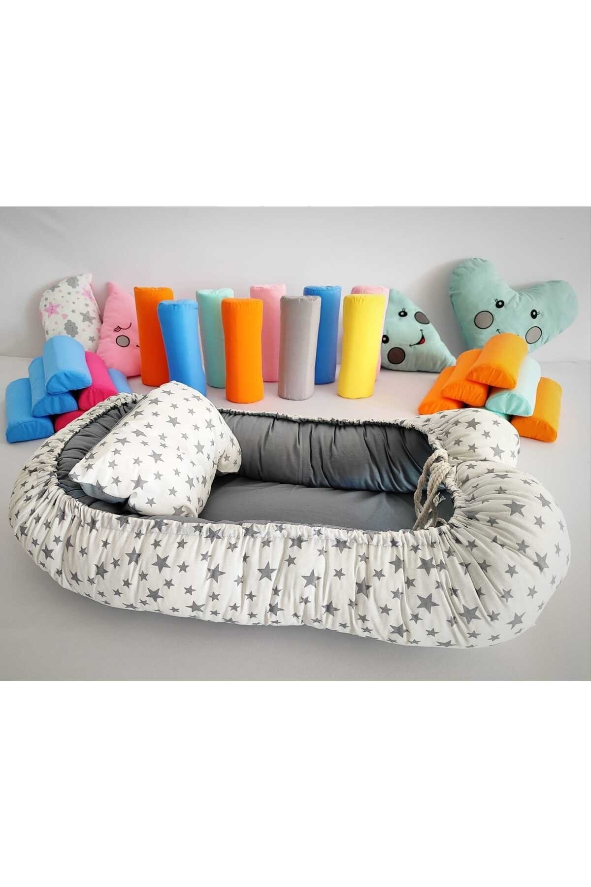 çağrı bebe PAMUKLU BABYNEST BEBEK YATAĞI 40x70 PNEST-006