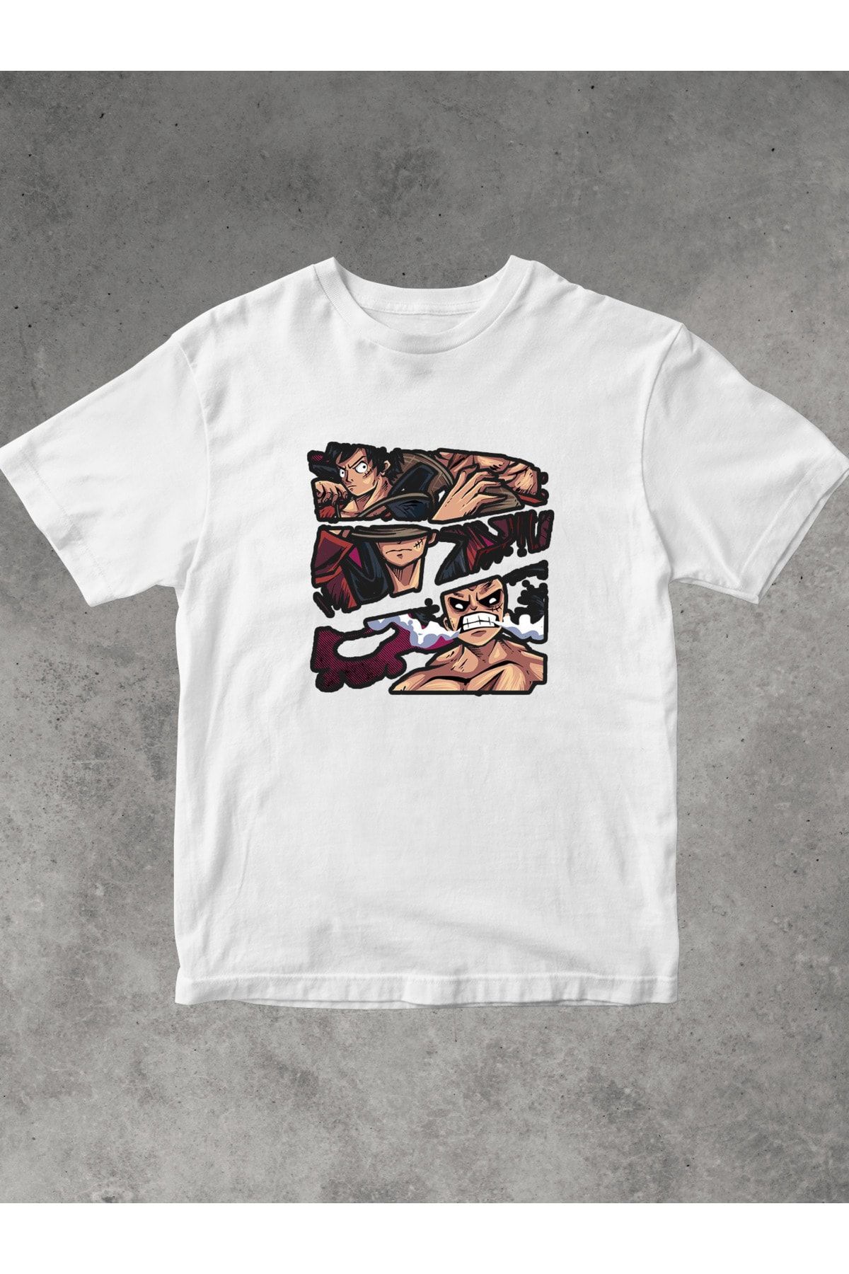 Clothing Series-ONE PIECE Luffy Anime Printed (Unisex T-shirt) 1