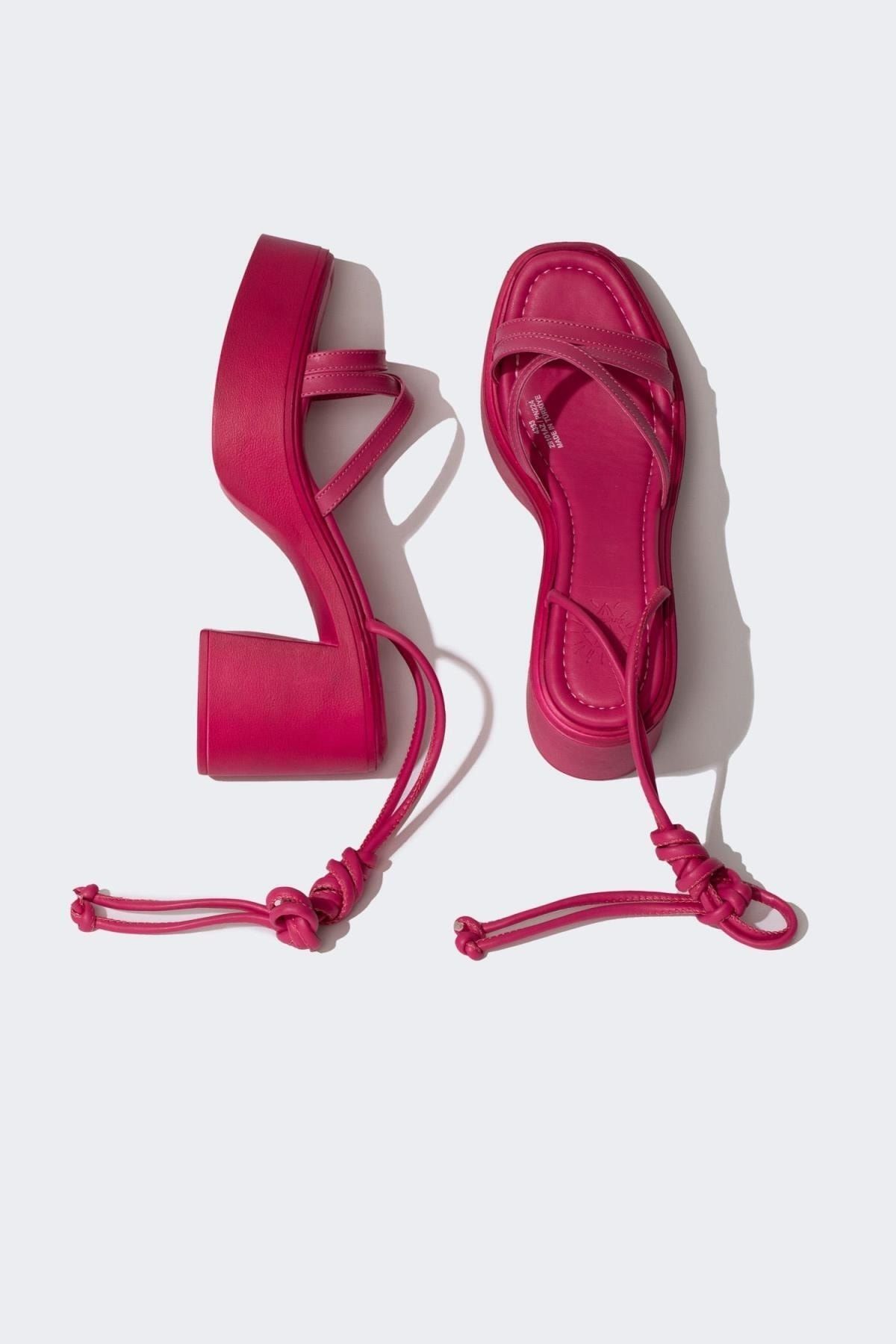 Defacto Women s Thick Sole Sandals Trendyol