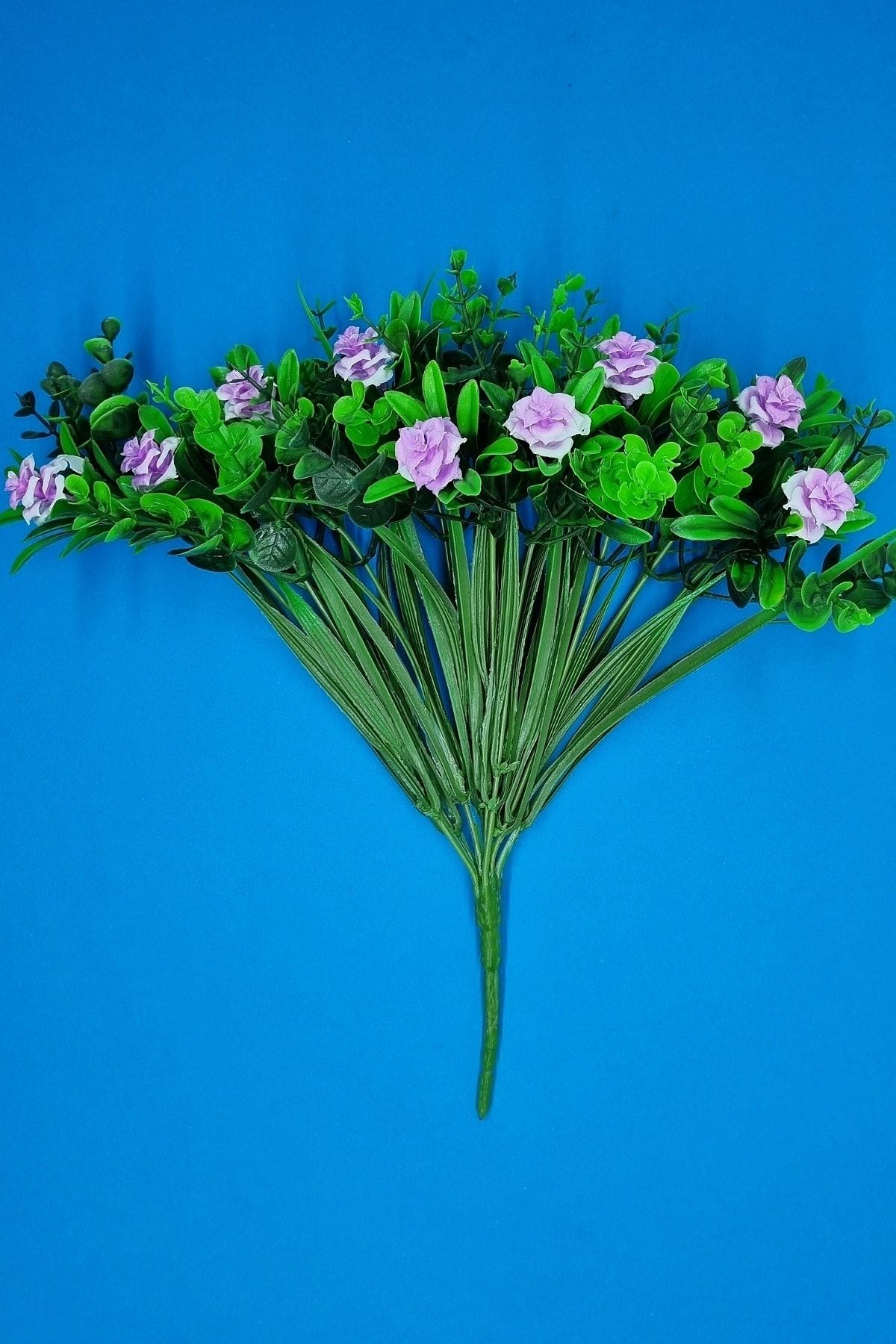 MD Aspiz Flowers Artificial Flower Bunch with Green Leaves and