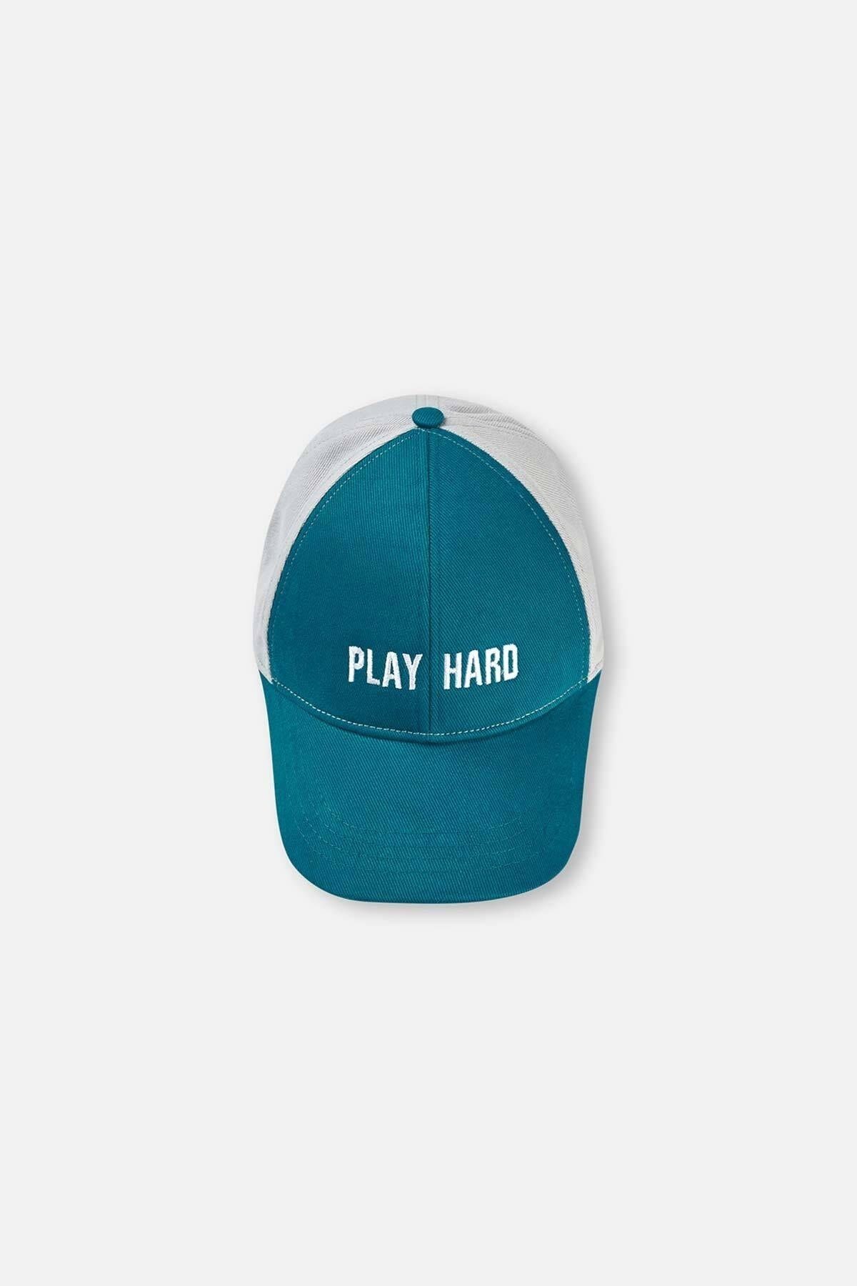 Dagi-Petrolfarbene Play Hard Cap-Mütze für Herren 4