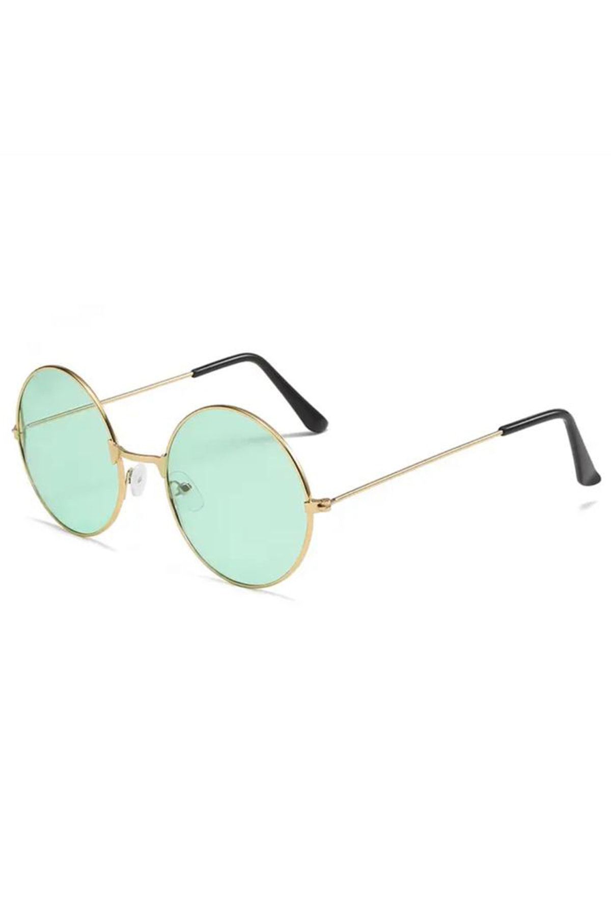 Gold rimmed circle sunglasses store