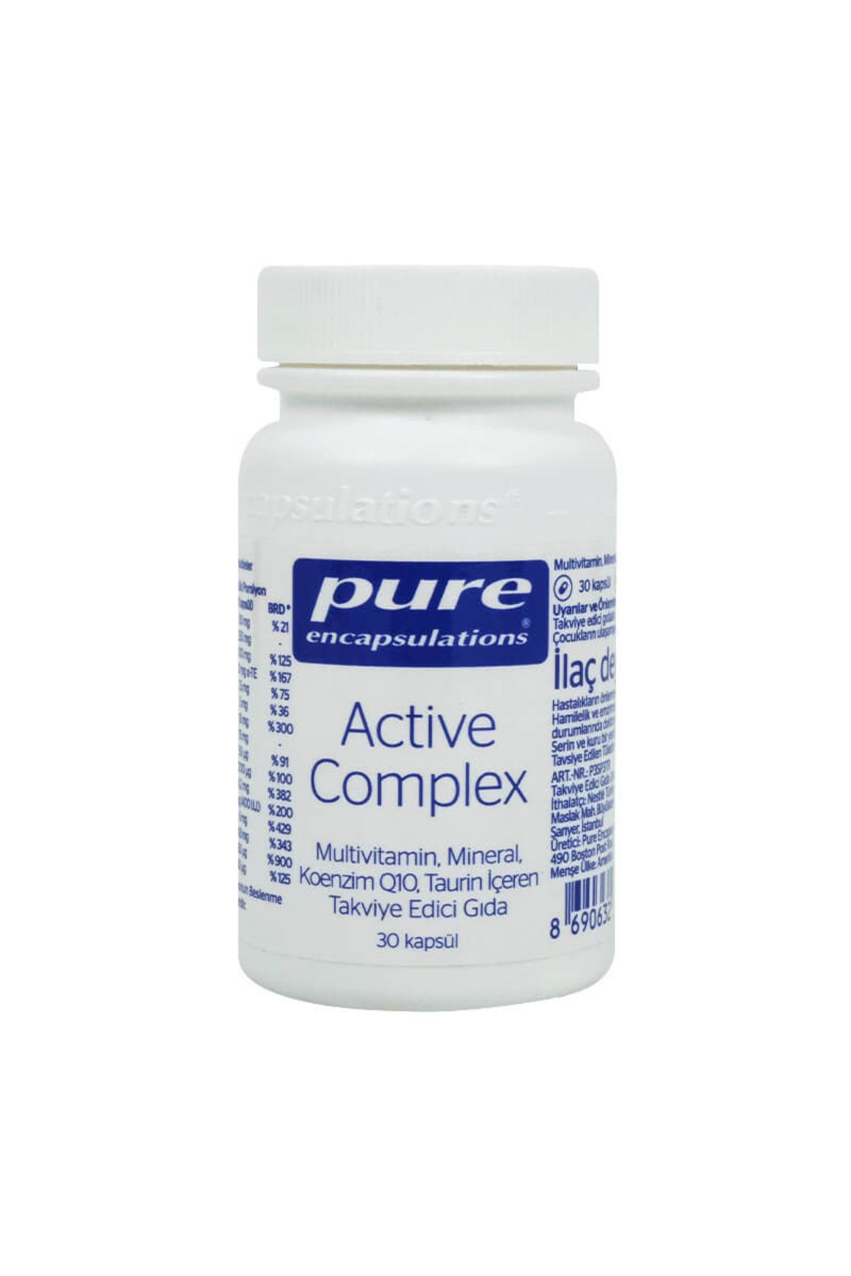 Pure Encapsulations Active Complex 30 Kapsül