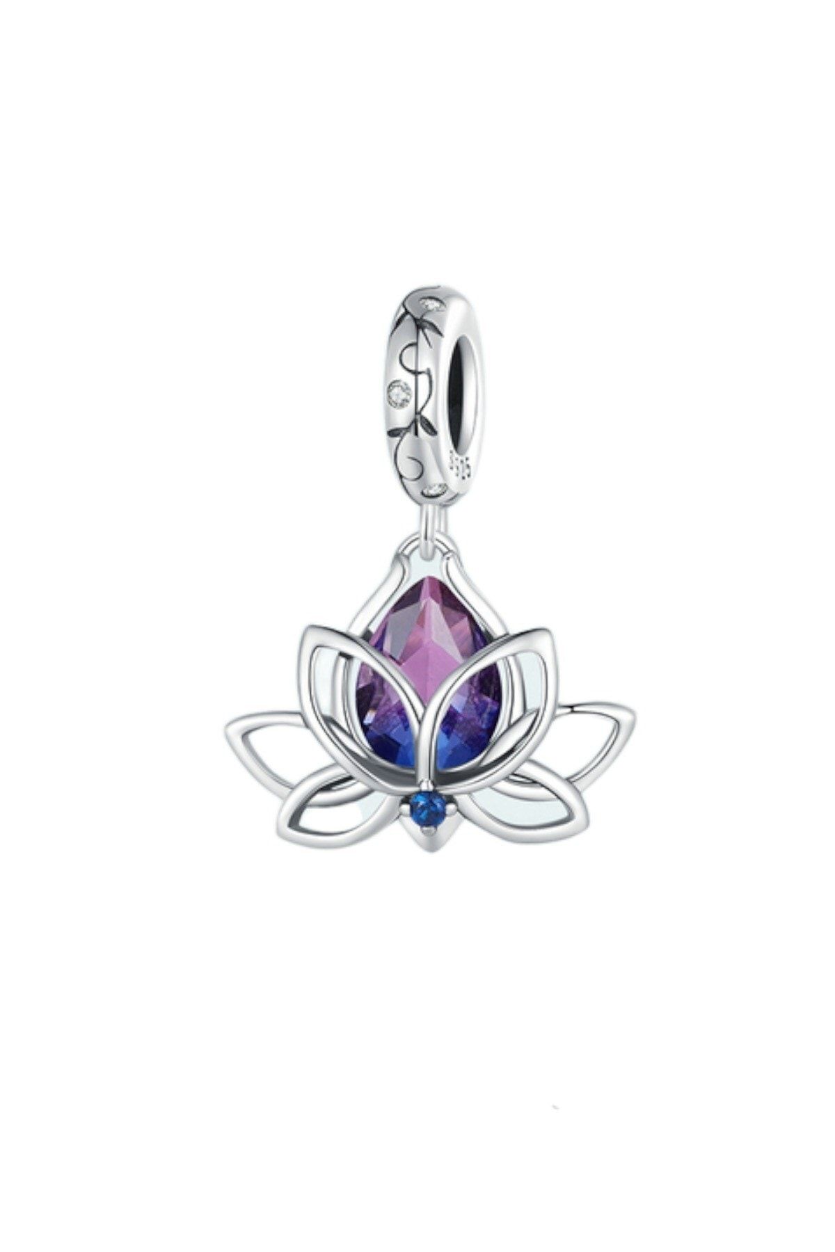 Dumledo Lotus un Kalbi Charm 925 Ayar G m Fiyat Yorumlar