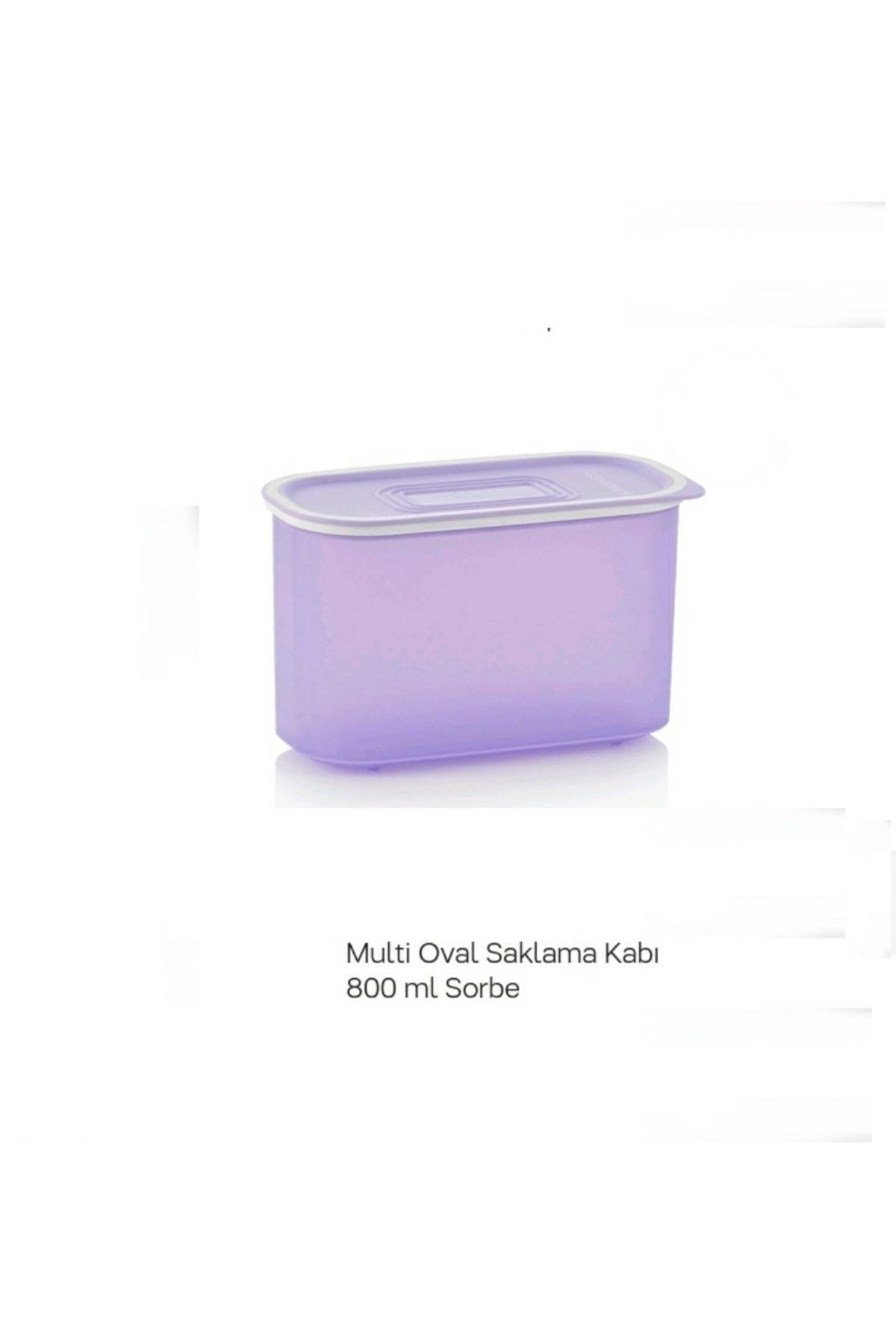 SDCV-Lilac Tupperware Quadro set - 2x800ml Cookie storage Container and Hanging spoon Apricot 3