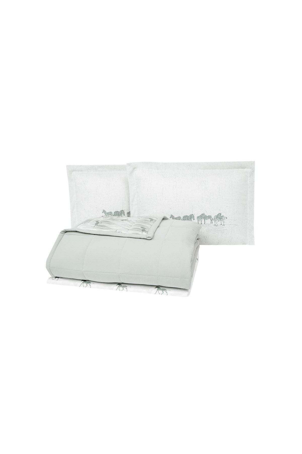 Yataş-Edwin Double Co-Mic Bedspread Set - Sage 5