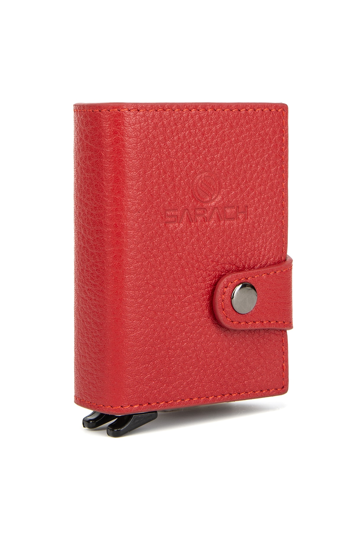 کیف پول مردانه قرمز Sevinç Çanta | sc615 اورجینال - تصویر 2