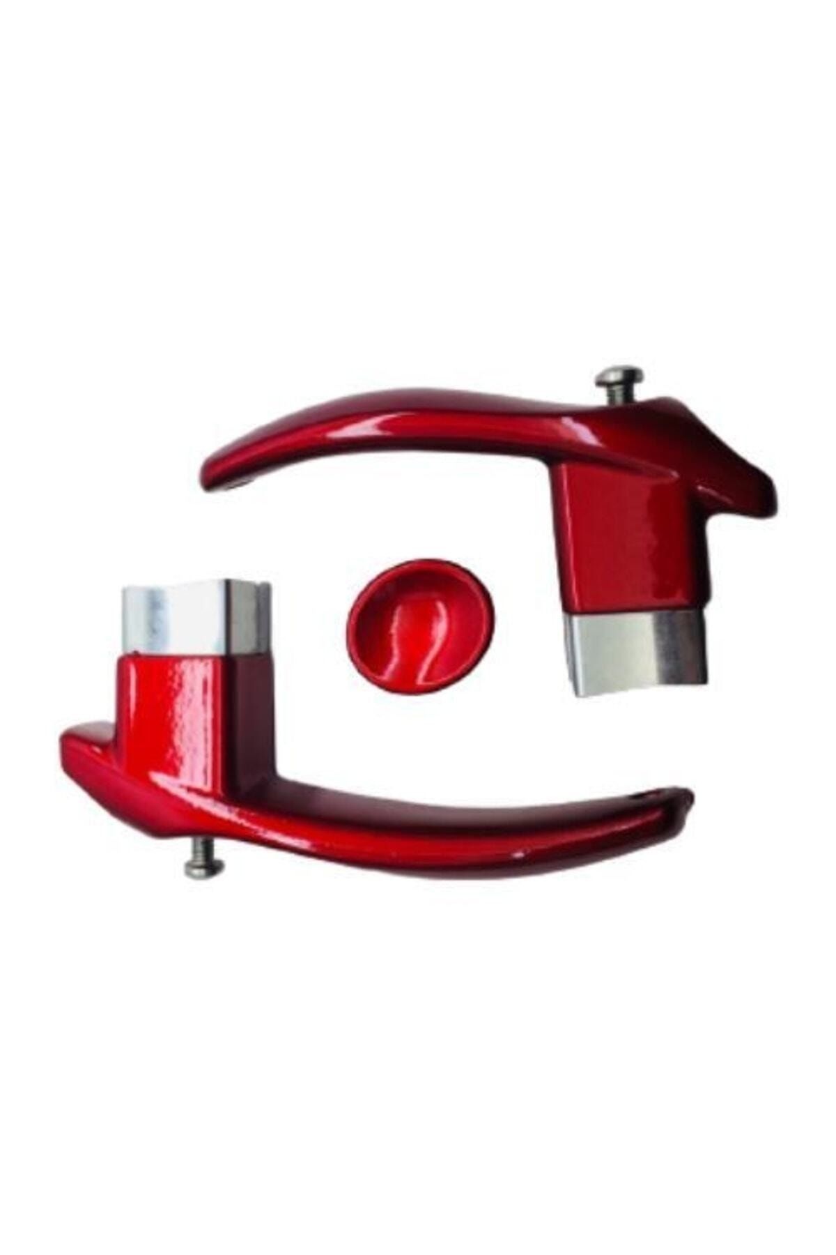 Sultanoğlu-Teapot Handle Set Handle Set Square Bright Red 4