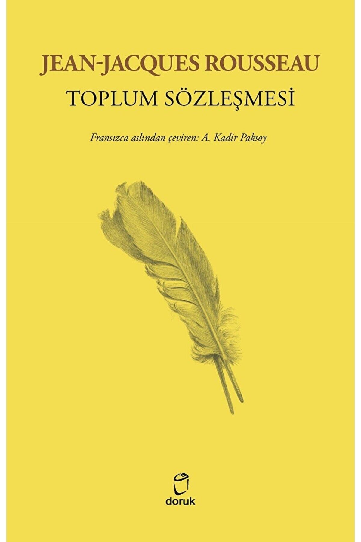 Doruk Yayınları Toplum Sözleşmesi / Jean-Jacques Rousseau / Doruk Yayınları / 9789755539997