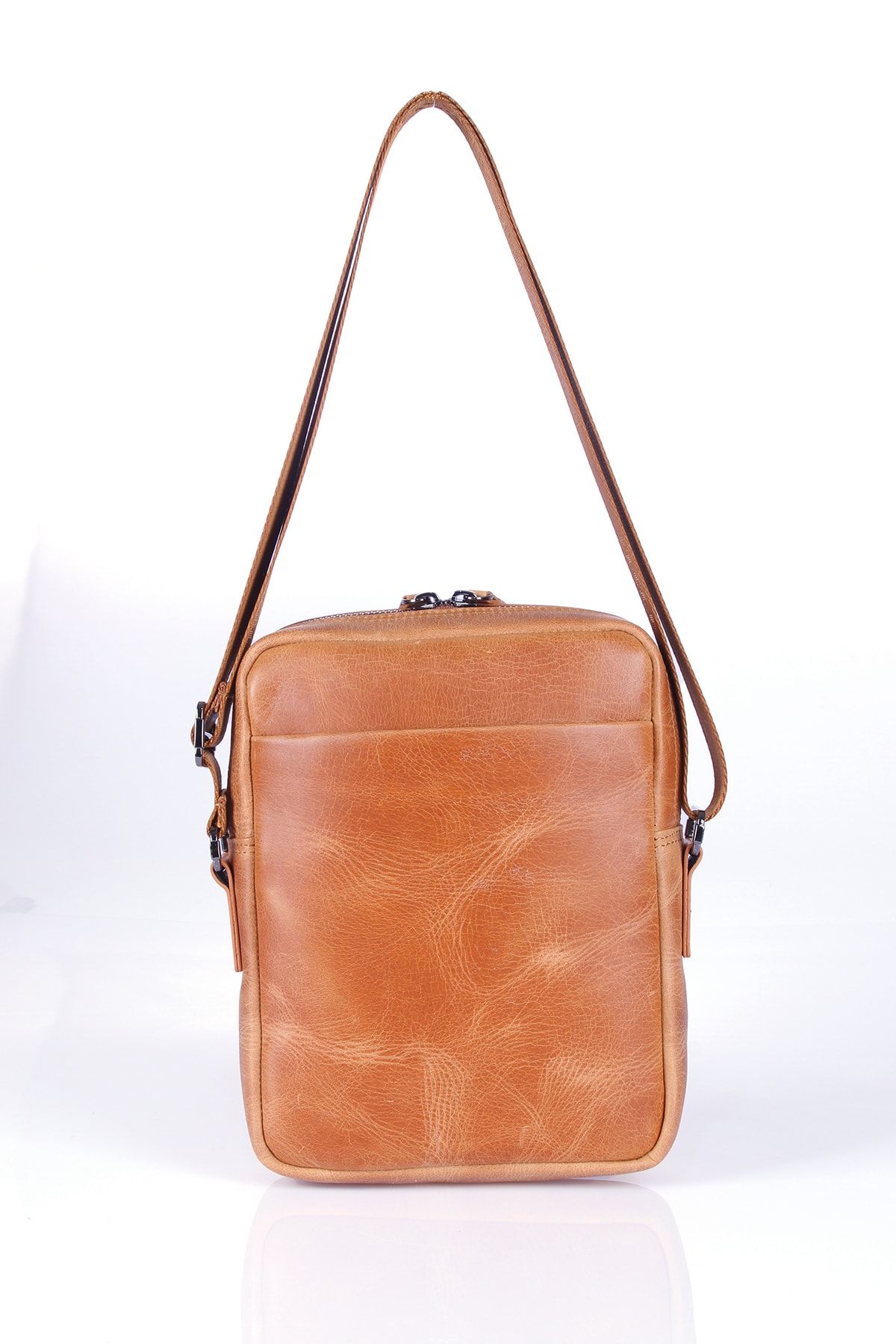 Leather sales mailman bag