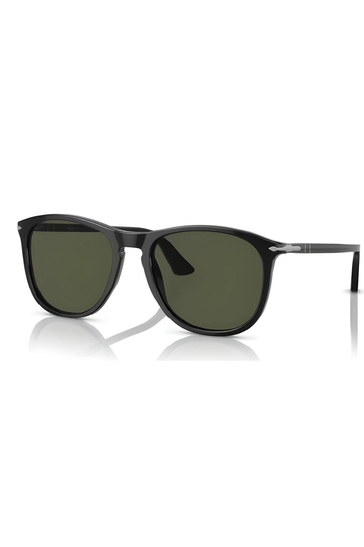 Persol Sunglasses Green Geometric Trendyol