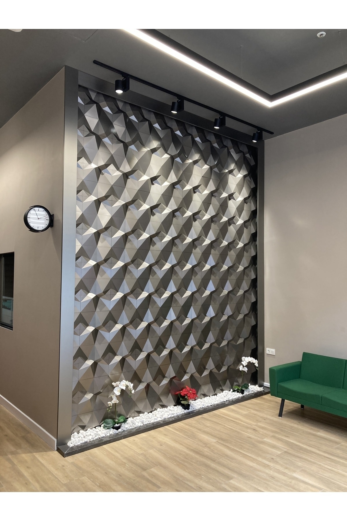 3D Wall 3 Boyutlu Dekoratif Duvar Paneli (1M2) (-VİZON-) Fiyatı ...