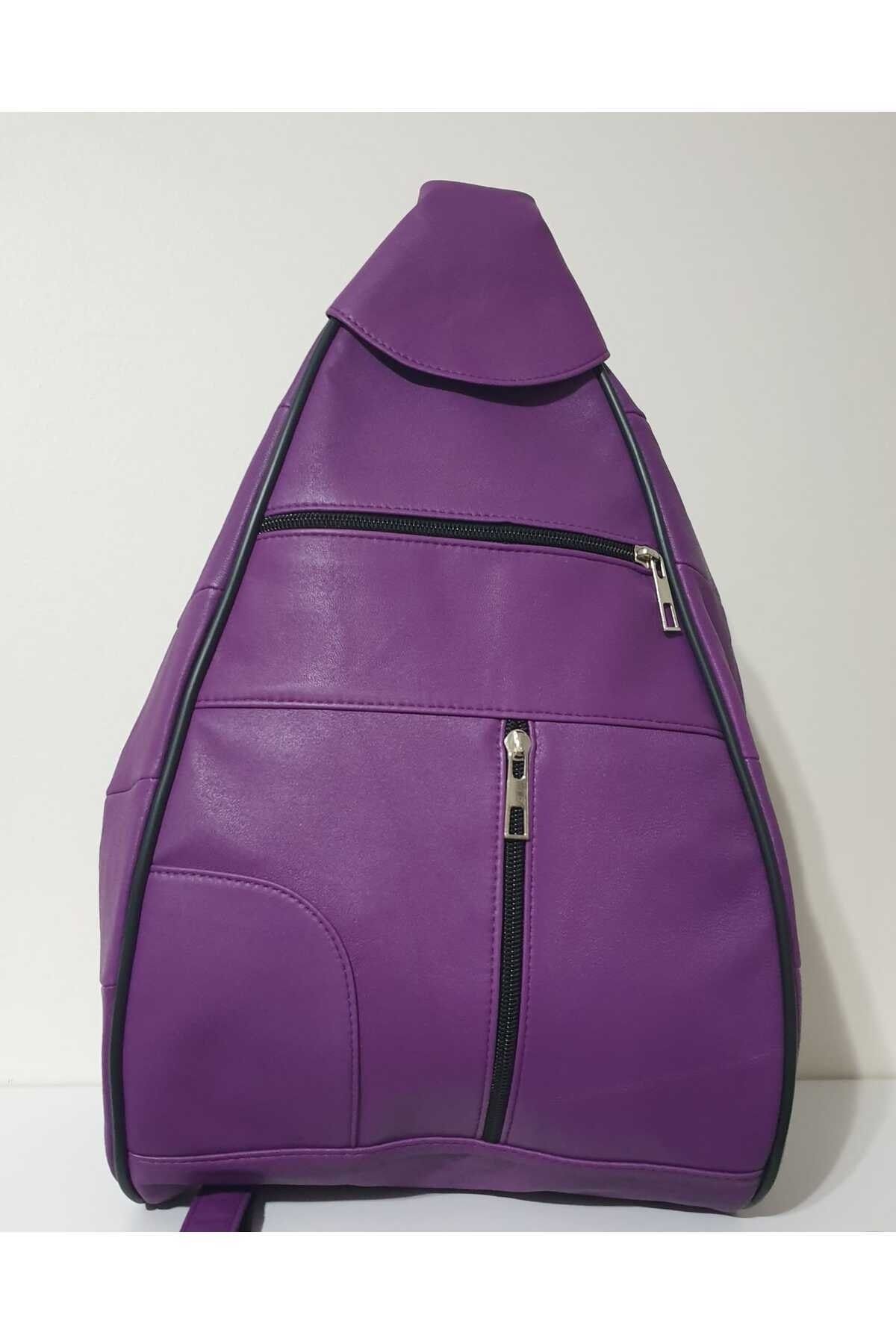 Plain sales purple backpack