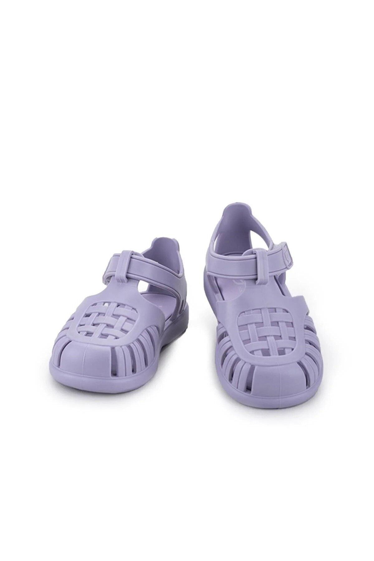 صندل بنفش دخترانه و پسرانه بچگانه بچه های یونیسکس Lila Sandals Tobby Solid IGOR
