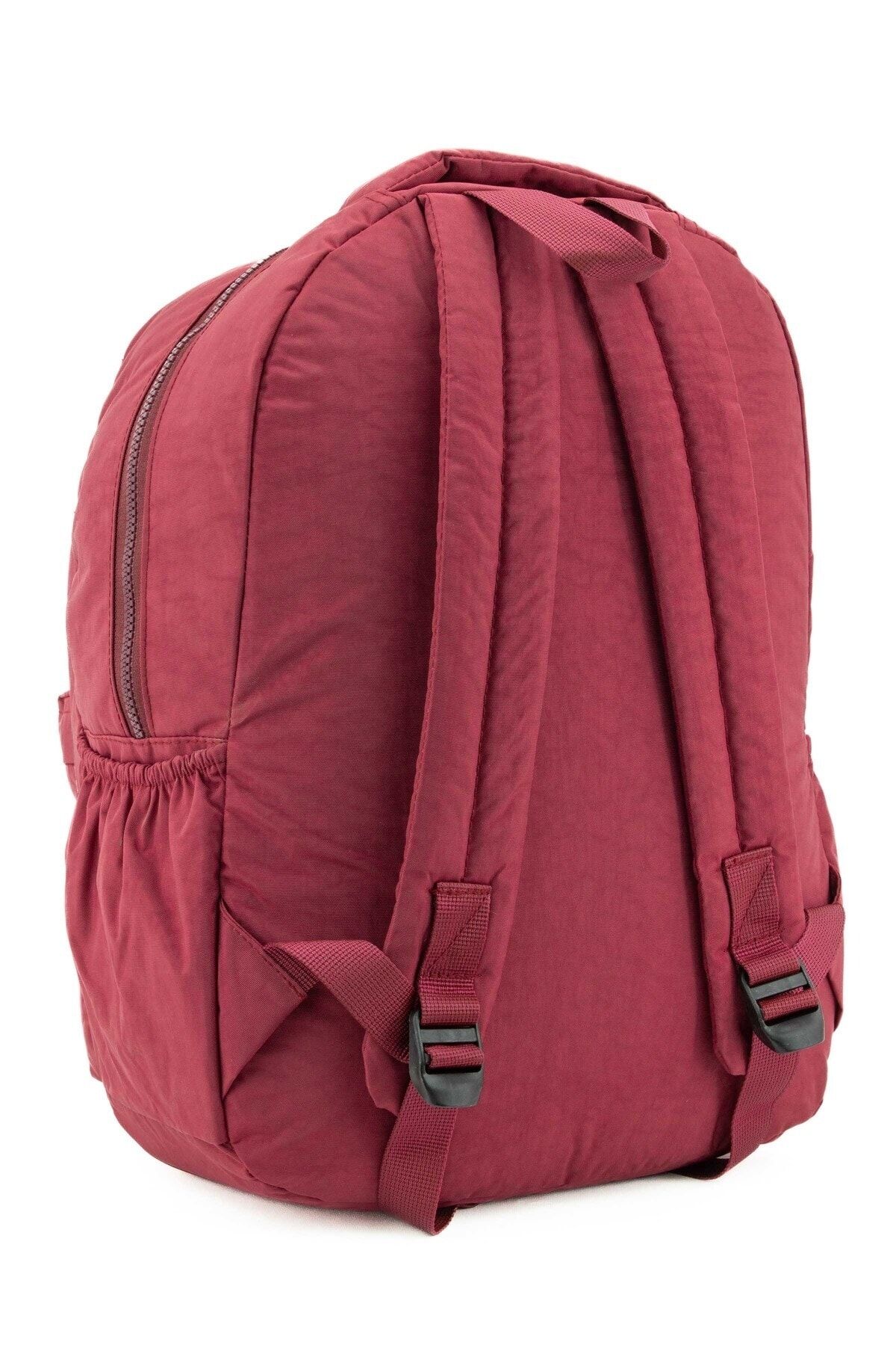Burgundy pink sale backpack