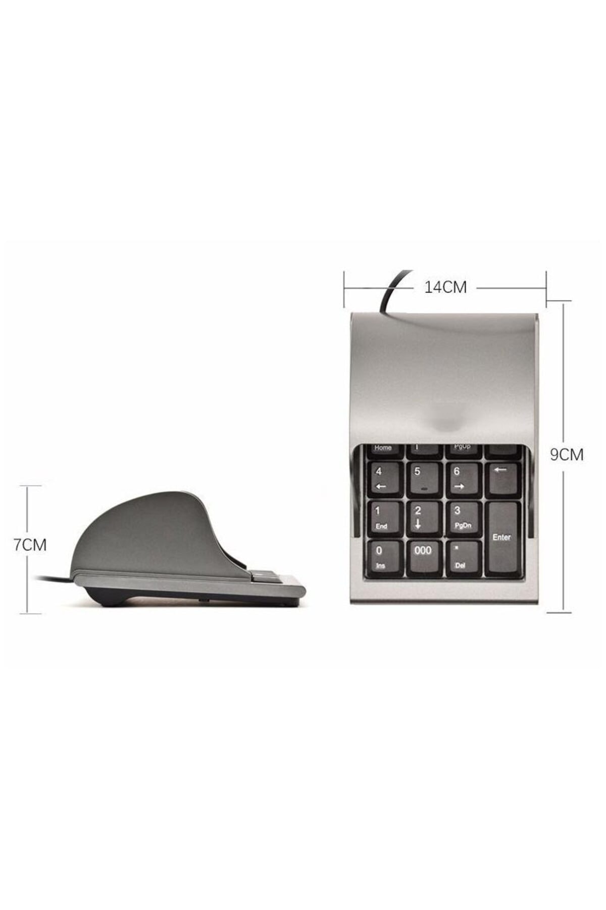 BN29 Güvenlik Kontrollü Şifre Koruyuculu Keypad Klavye NumLock Numped 5