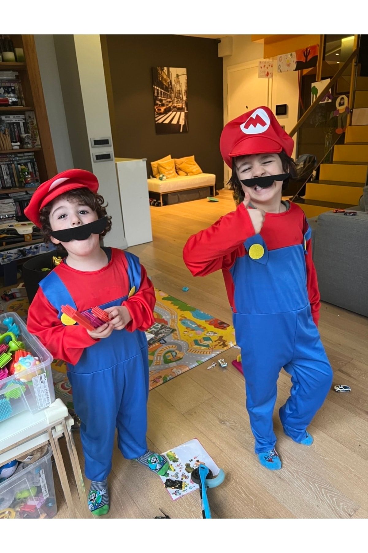 Petityu Super Mario Costume - Super Mario Costume 105-125 cm