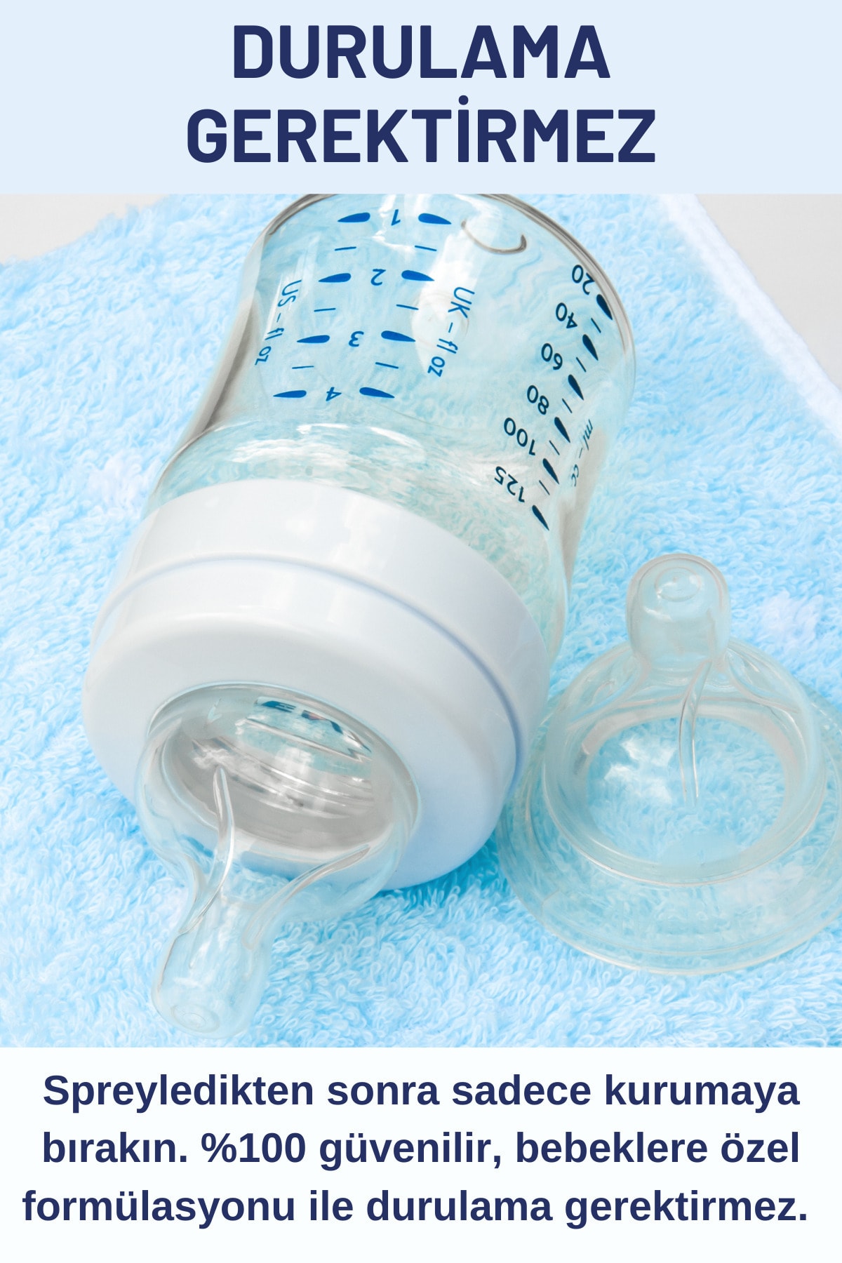 Resteril Biberon Emzik Kaynatma Biberon Sterilizatör Biberon Temizleyici Bebek Sterilizatör Set fotoğrafı 4 (önizleme)