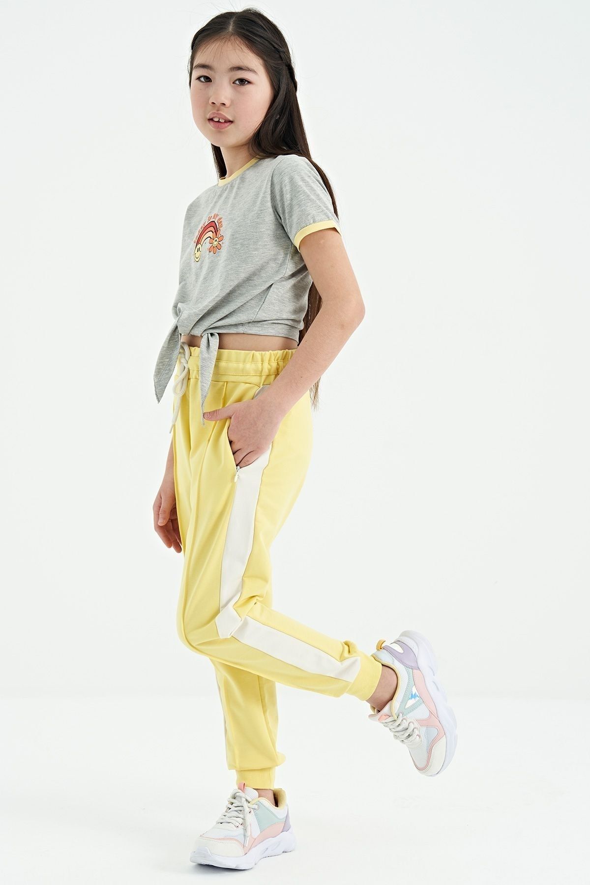Side top tape tracksuit