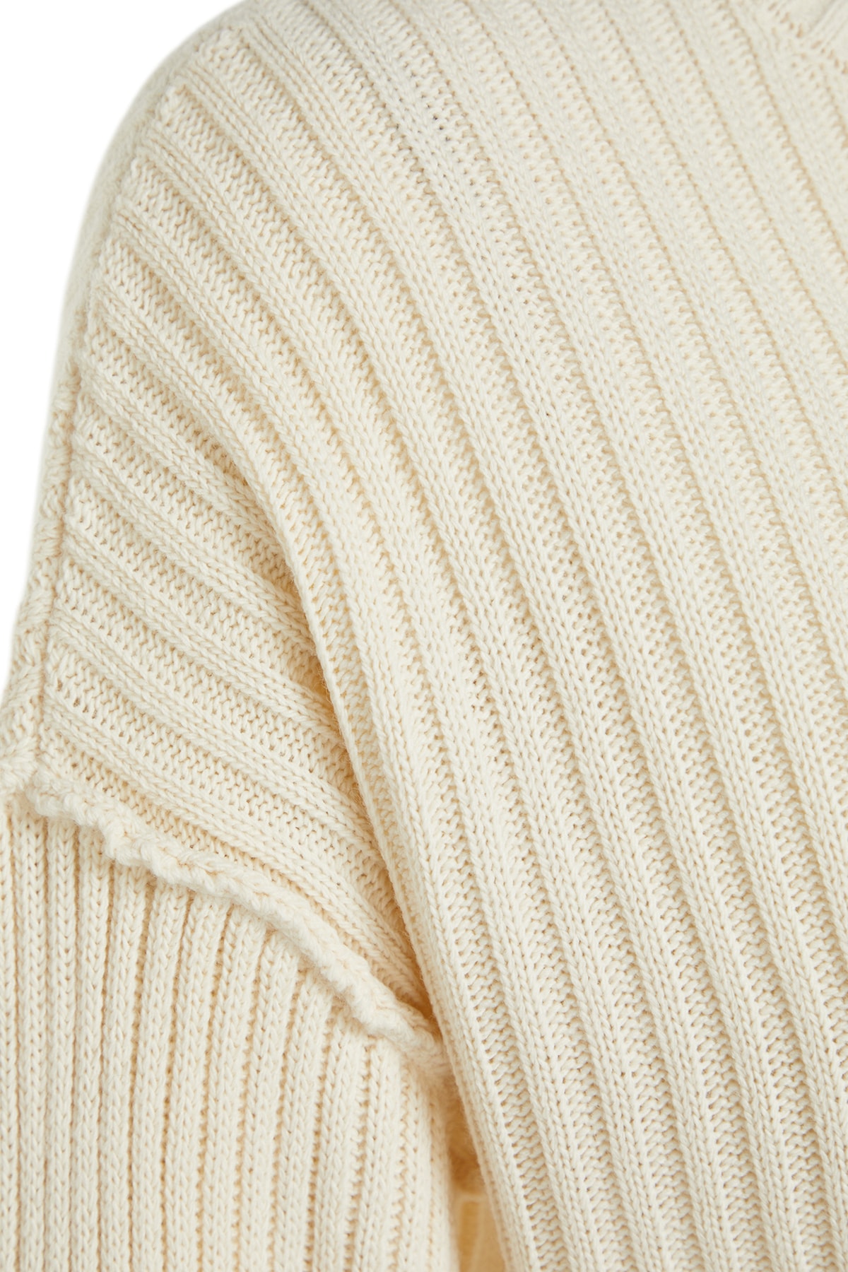 Trendyolmilla  Ekru Süper Crop Basic Triko Kazak TWOAW24KZ00275 - Görsel 7